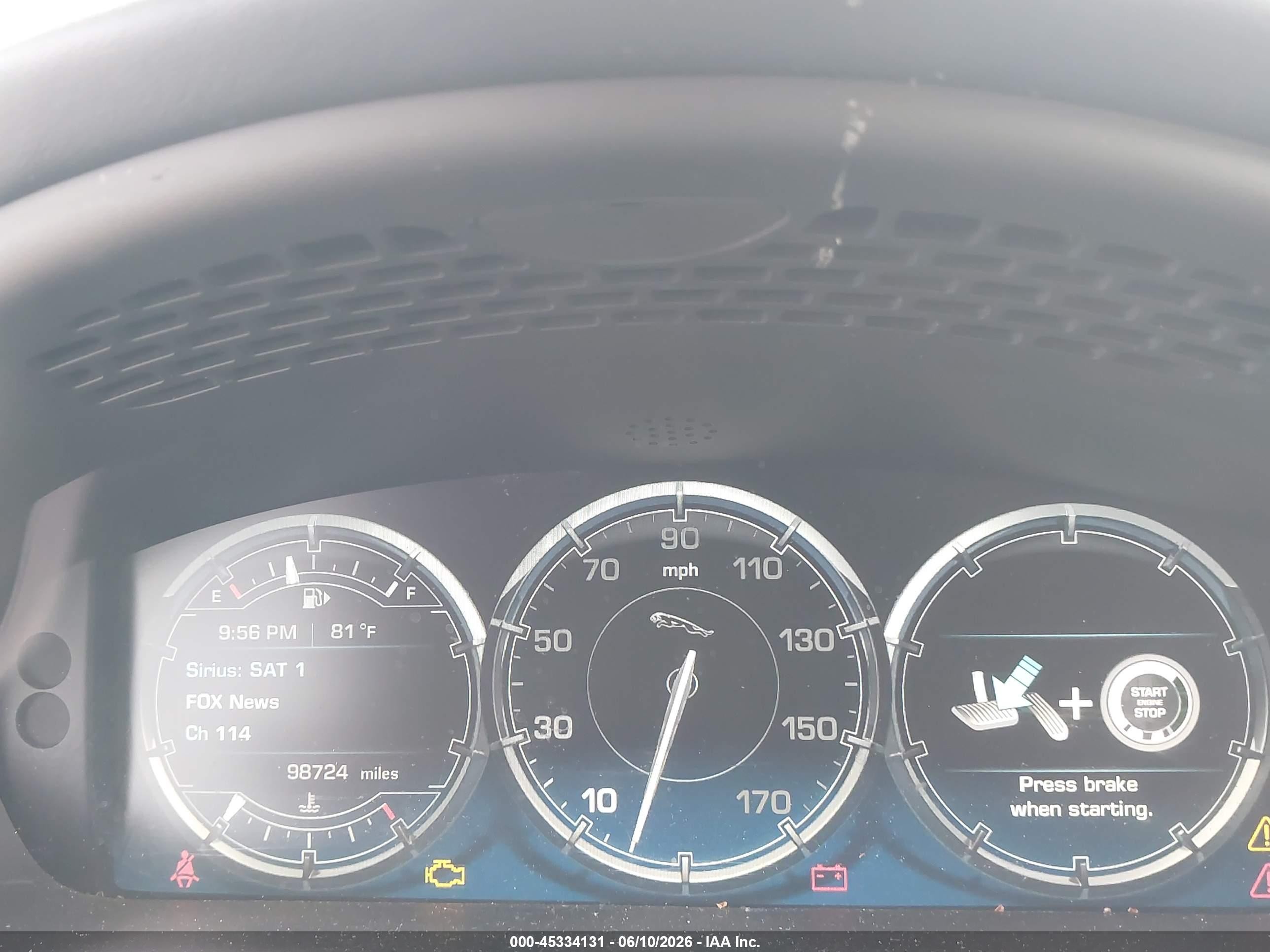 2015 Jaguar Xj Xjl Portfolio Blue vin: SAJWA2GZXF8V81154