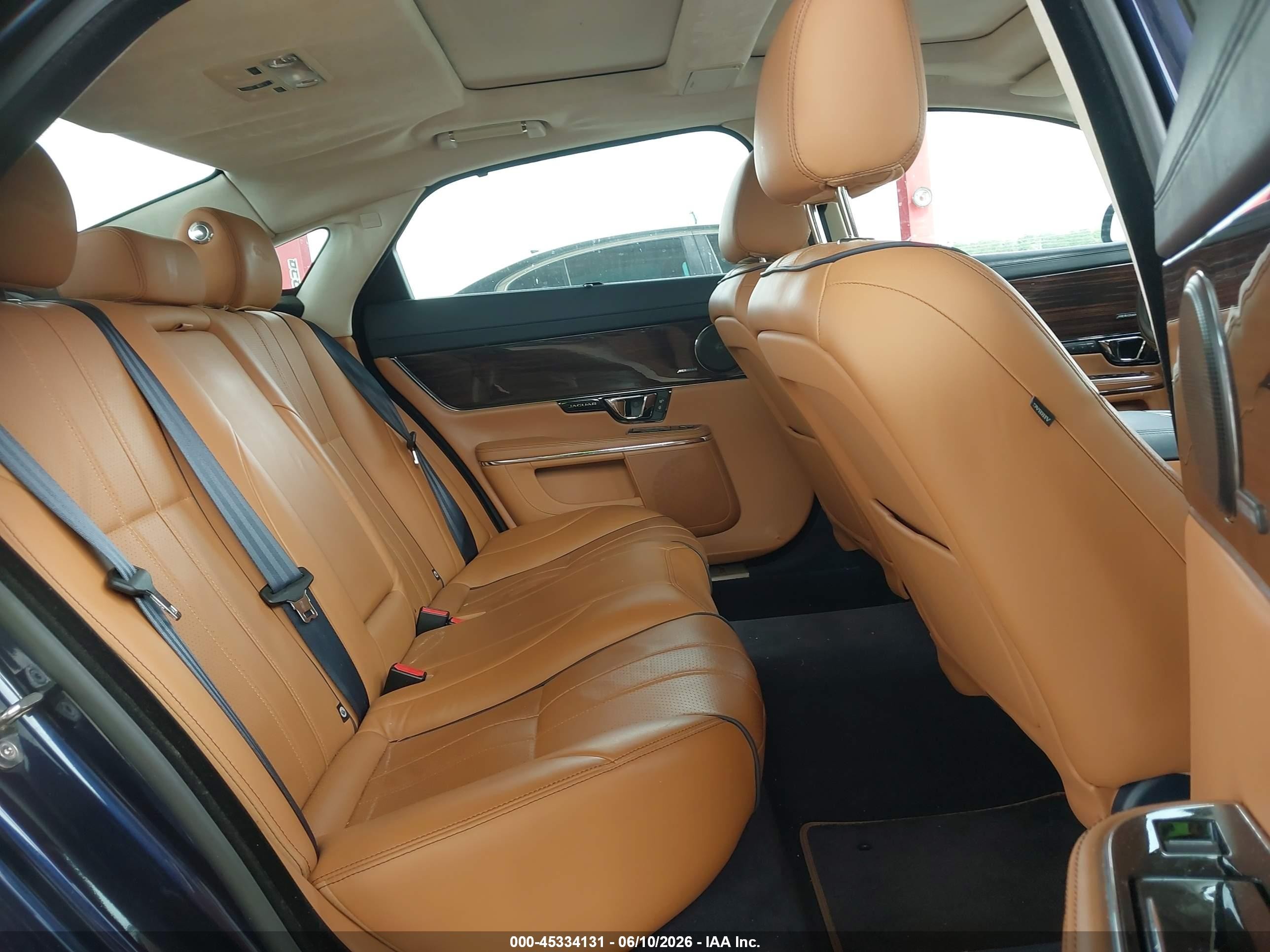 2015 Jaguar Xj Xjl Portfolio Blue vin: SAJWA2GZXF8V81154