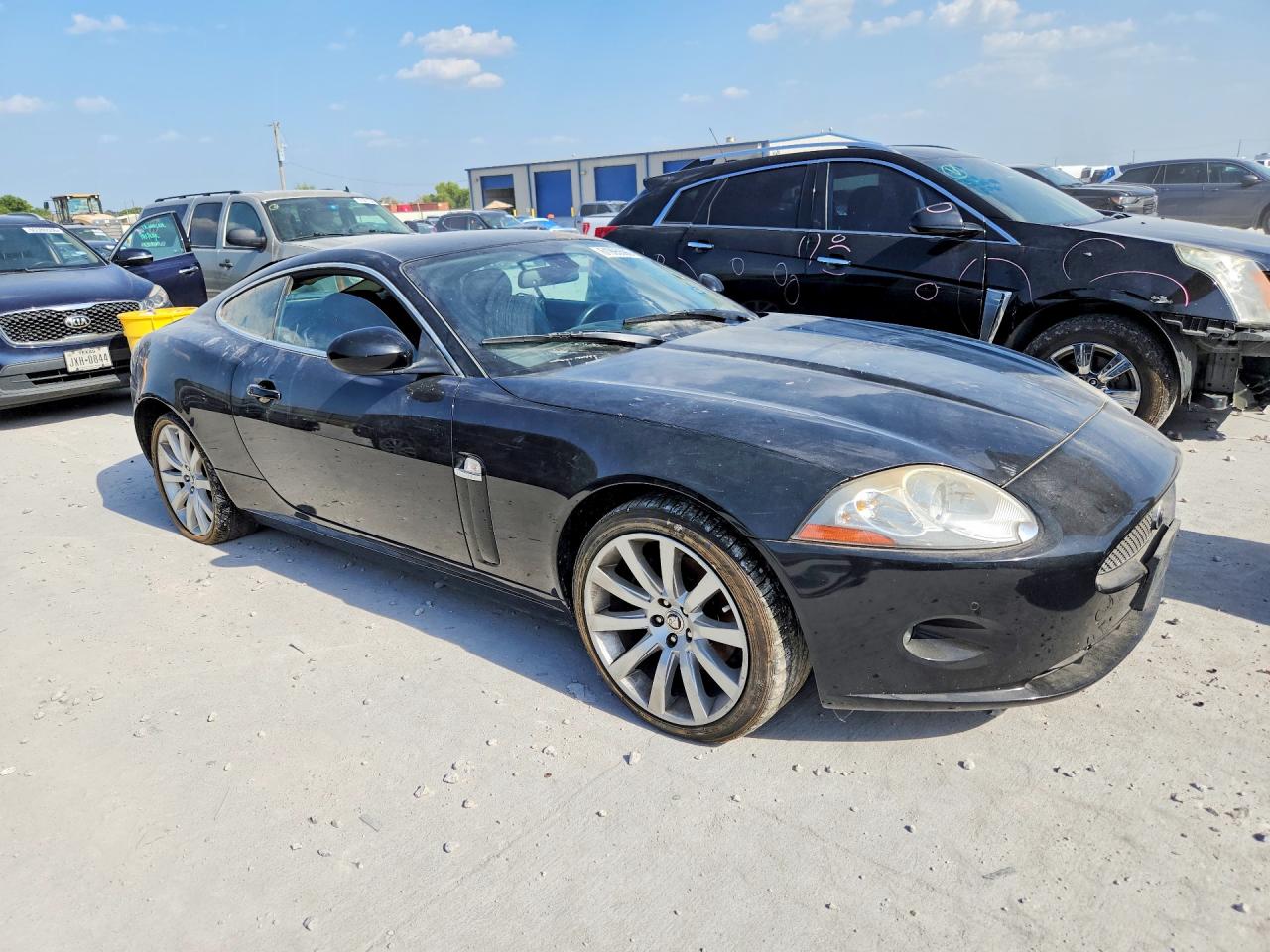 2009 Jaguar Xk Black vin: SAJWA43B195B29736