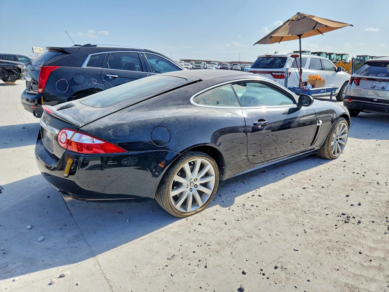 2009 Jaguar Xk Black vin: SAJWA43B195B29736