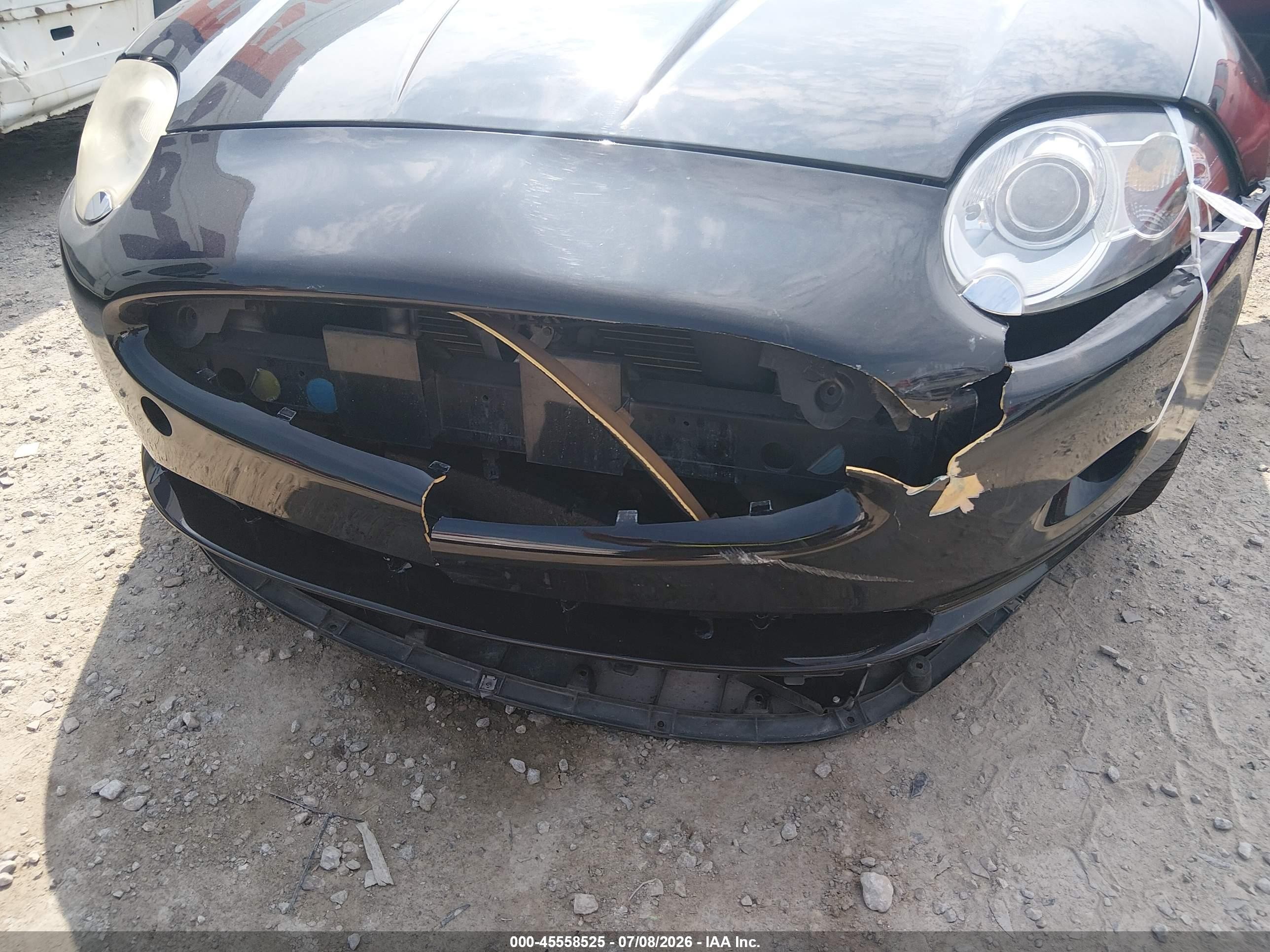 2008 Jaguar Xk   Black vin: SAJWA43B285B22504