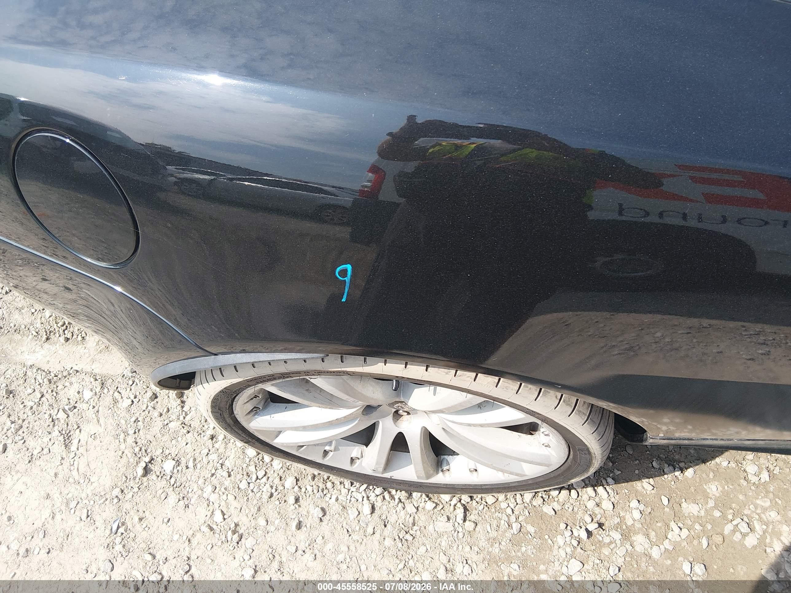 2008 Jaguar Xk   Black vin: SAJWA43B285B22504