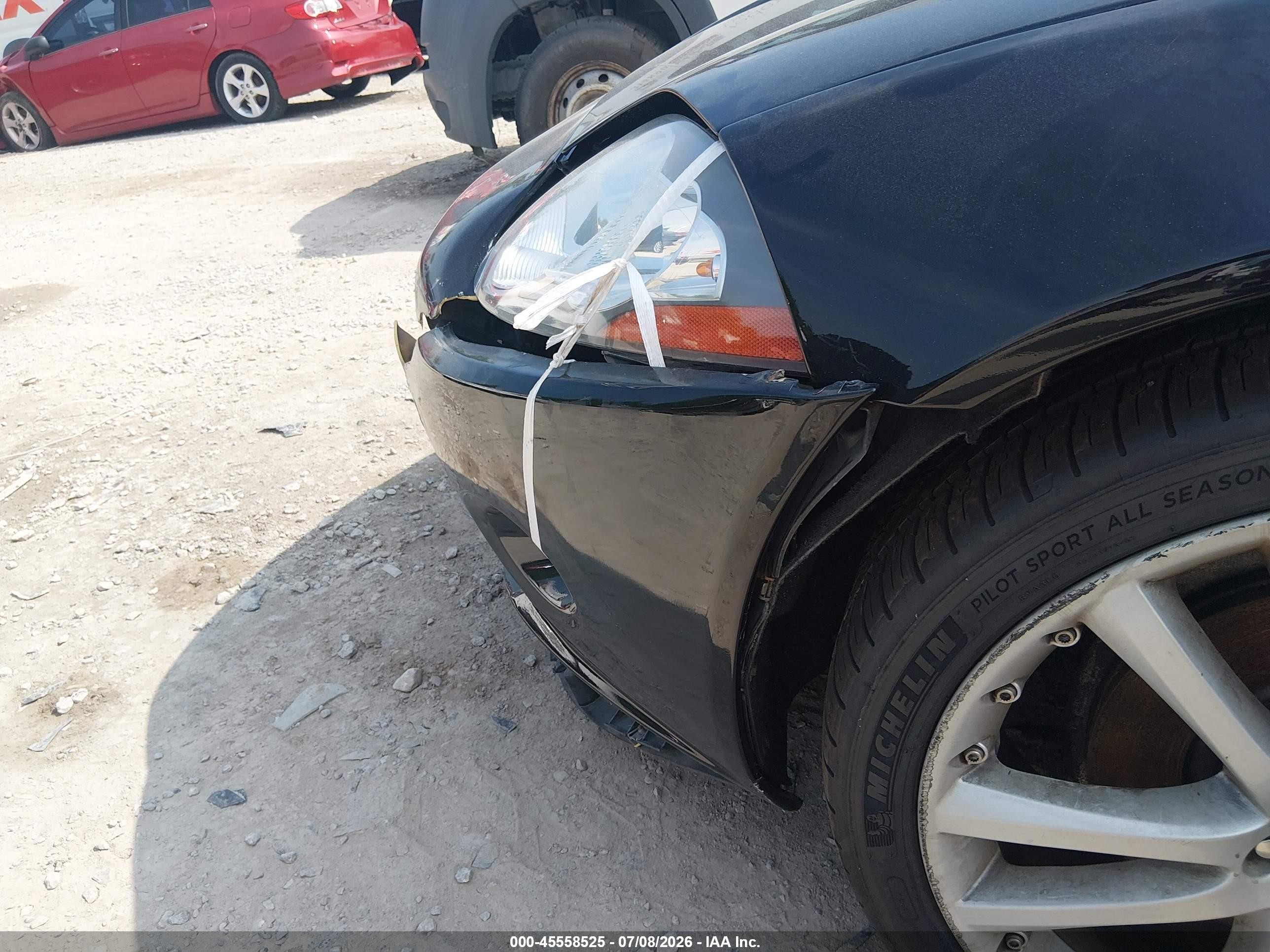 2008 Jaguar Xk   Black vin: SAJWA43B285B22504