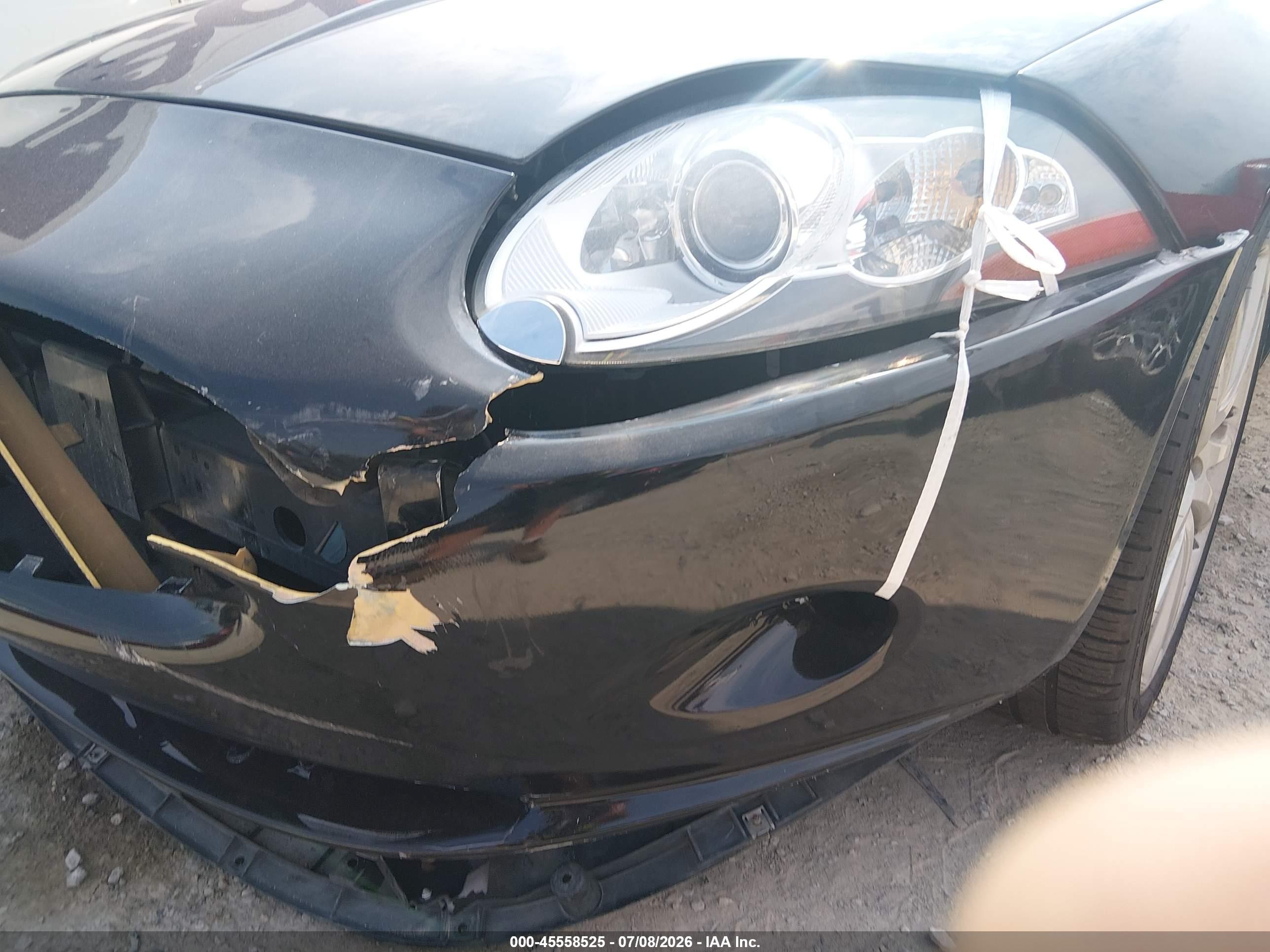 2008 Jaguar Xk   Black vin: SAJWA43B285B22504