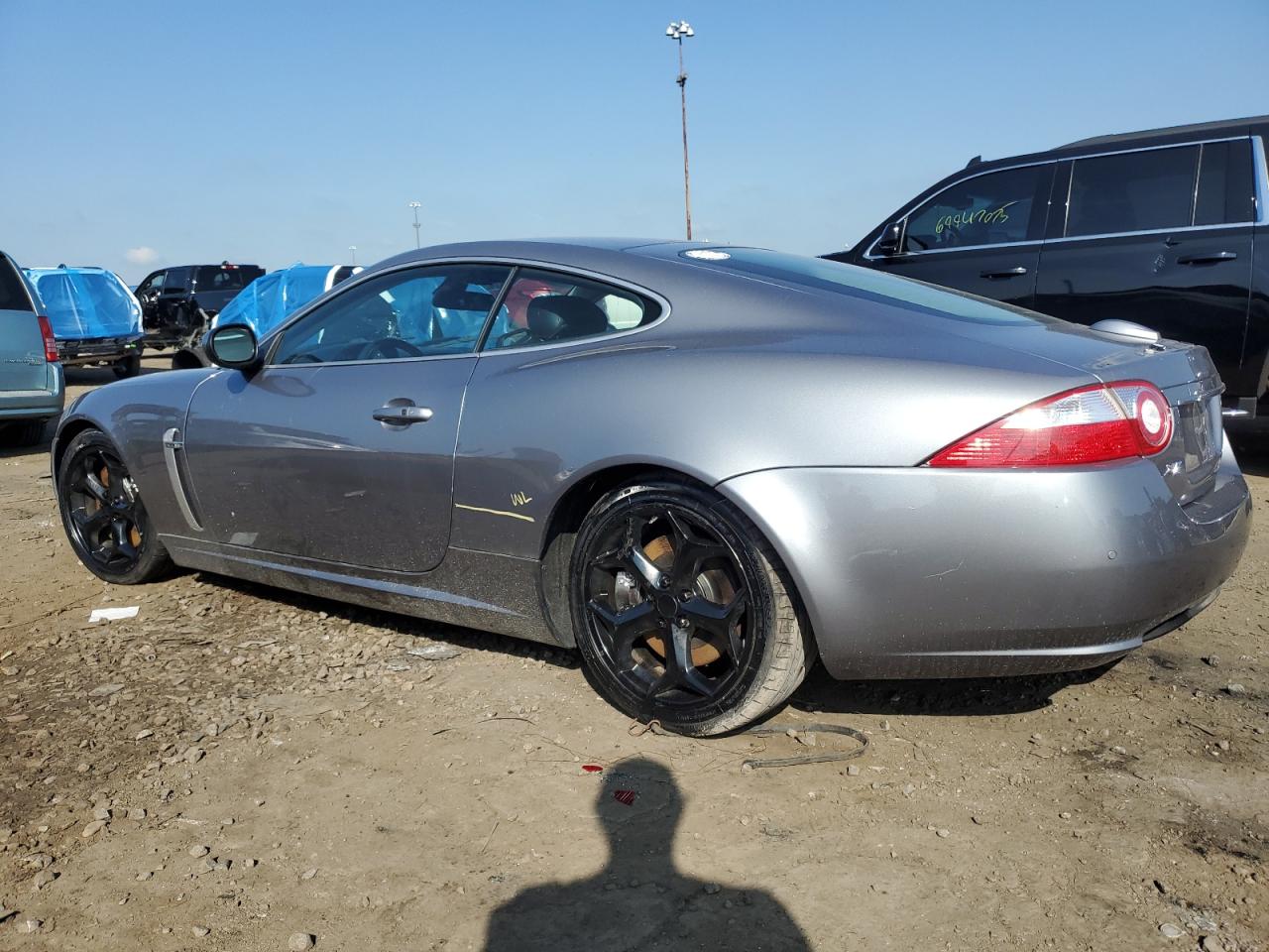 2007 Jaguar Xkr Silver vin: SAJWA43C179B18749