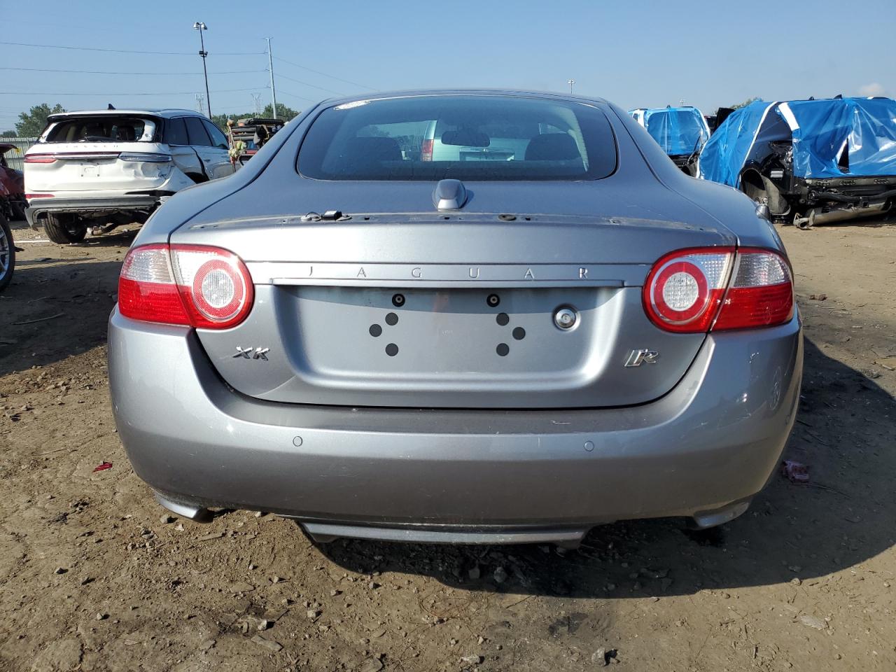 2007 Jaguar Xkr Silver vin: SAJWA43C179B18749
