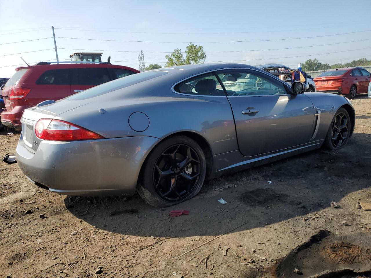 2007 Jaguar Xkr Silver vin: SAJWA43C179B18749