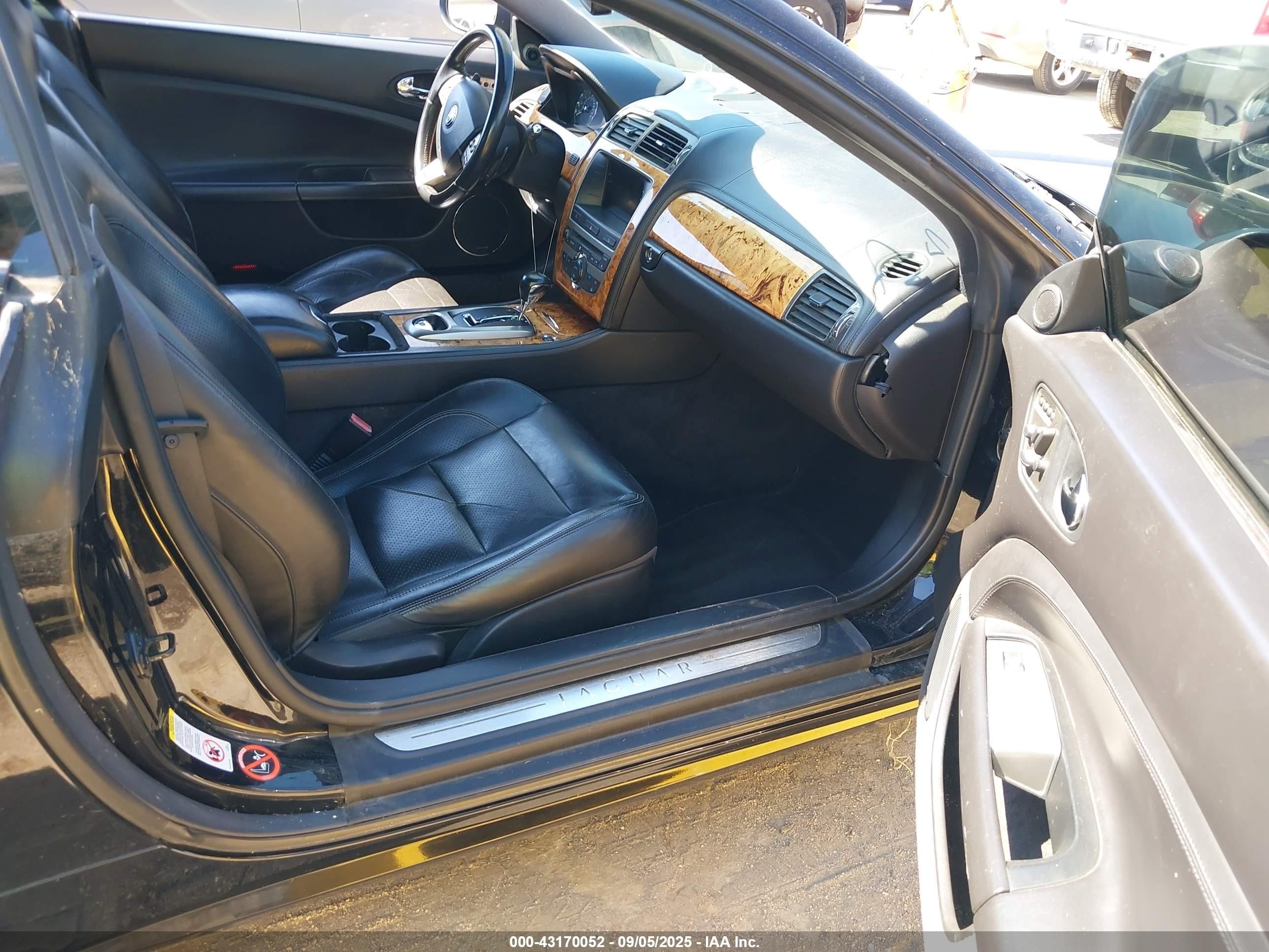 2007 Jaguar Xkr   Black vin: SAJWA43C179B19710