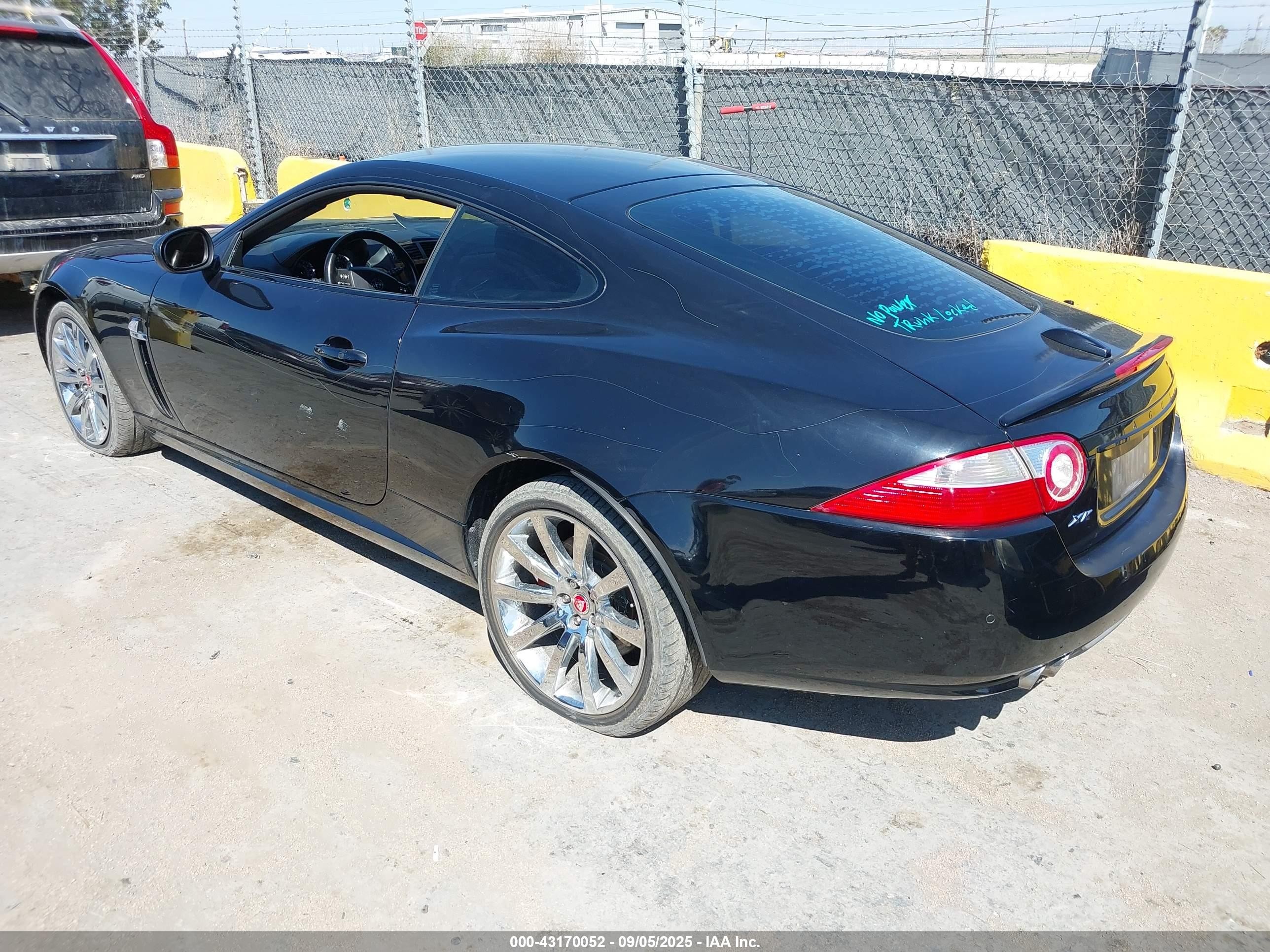 2007 Jaguar Xkr   Black vin: SAJWA43C179B19710