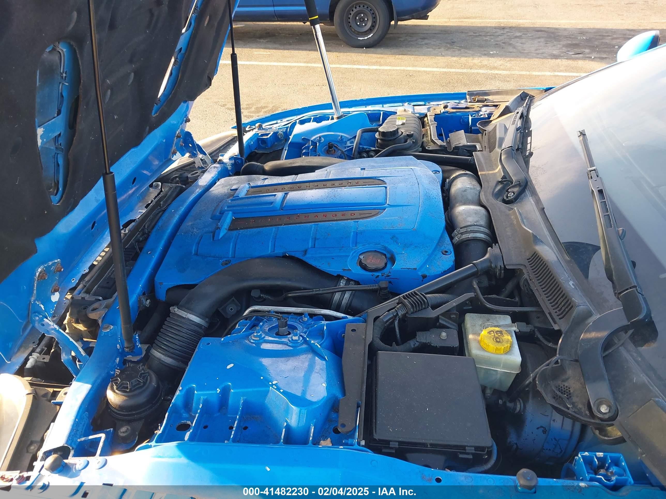 2007 Jaguar Xkr   Blue vin: SAJWA43C779B19887
