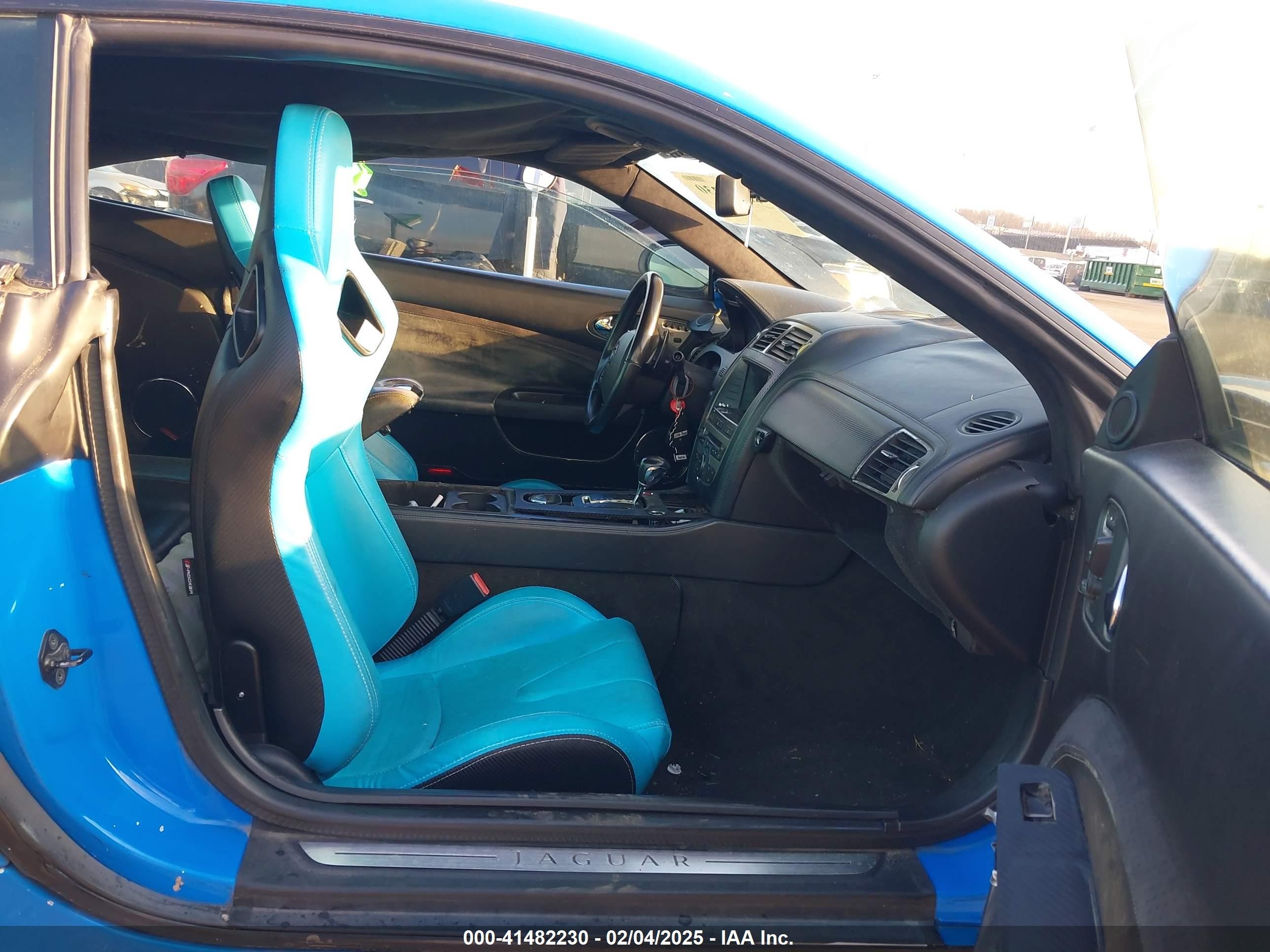 2007 Jaguar Xkr   Blue vin: SAJWA43C779B19887