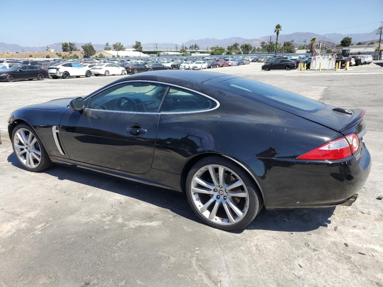 2007 Jaguar Xkr Black vin: SAJWA43C879B11748