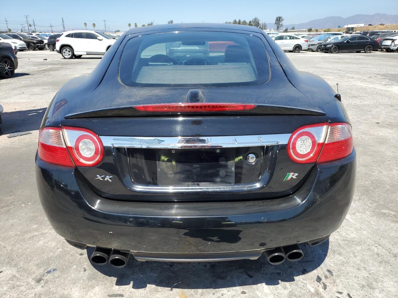 2007 Jaguar Xkr Black vin: SAJWA43C879B11748