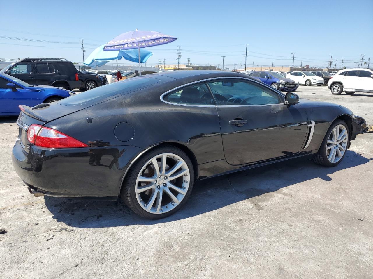 2007 Jaguar Xkr Black vin: SAJWA43C879B11748