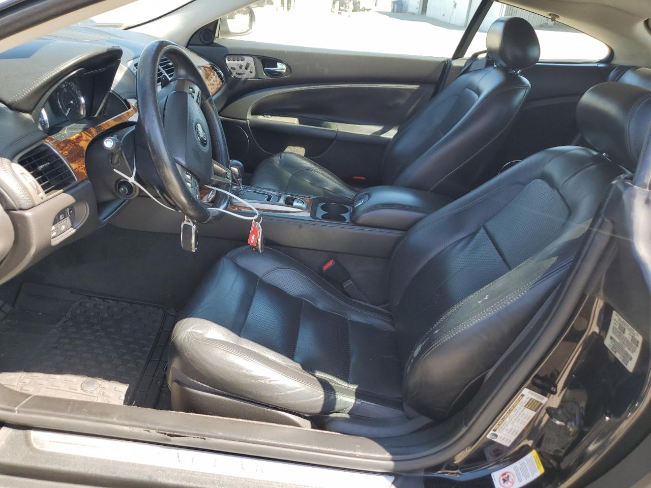 2007 Jaguar Xkr Black vin: SAJWA43C879B11748