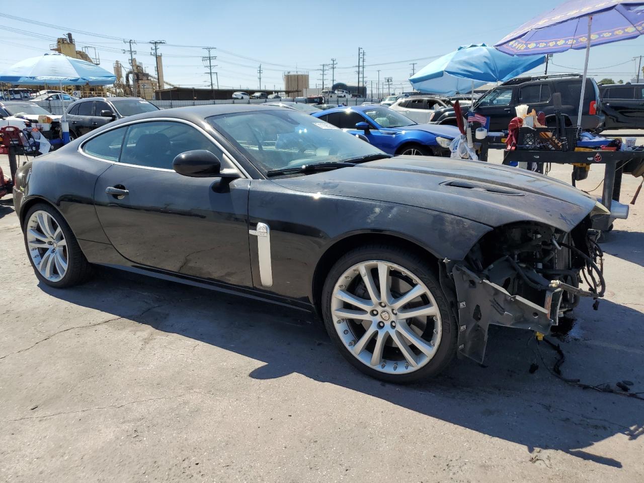 2007 Jaguar Xkr Black vin: SAJWA43C879B11748