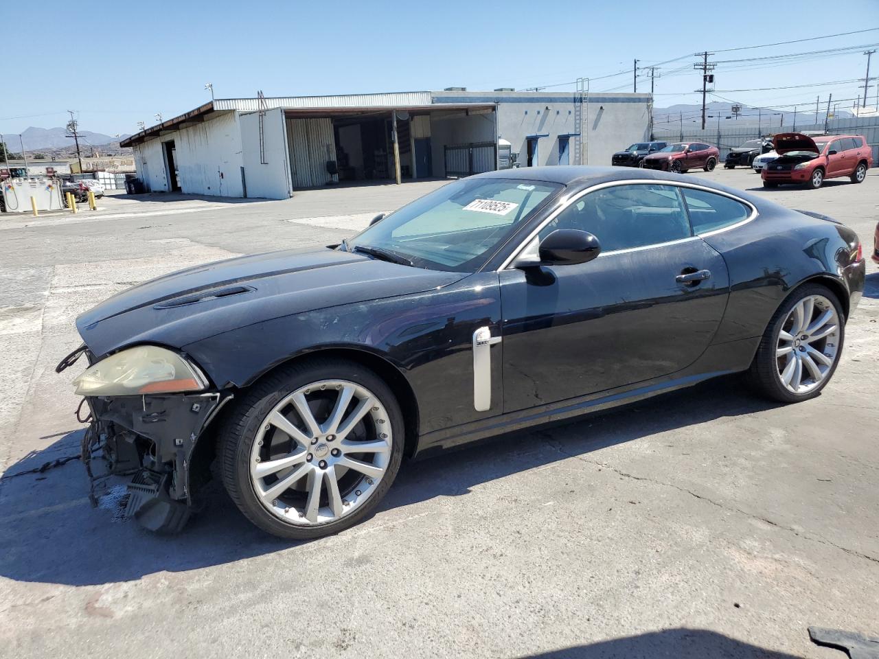 2007 Jaguar Xkr Black vin: SAJWA43C879B11748