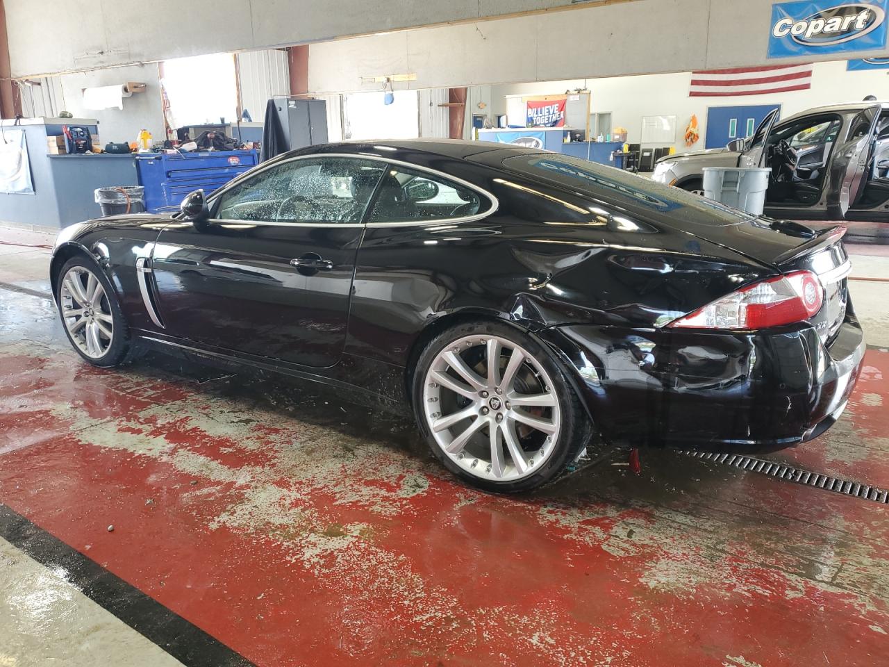 2007 Jaguar Xkr Black vin: SAJWA43C879B12933