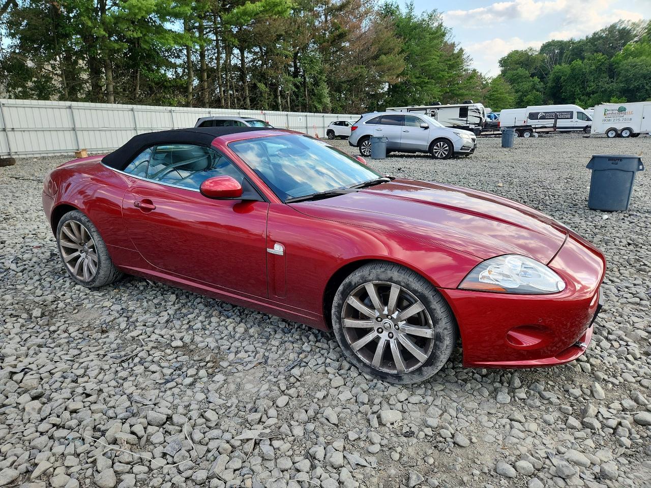 2009 Jaguar Xk Красный vin: SAJWA44B195B28861