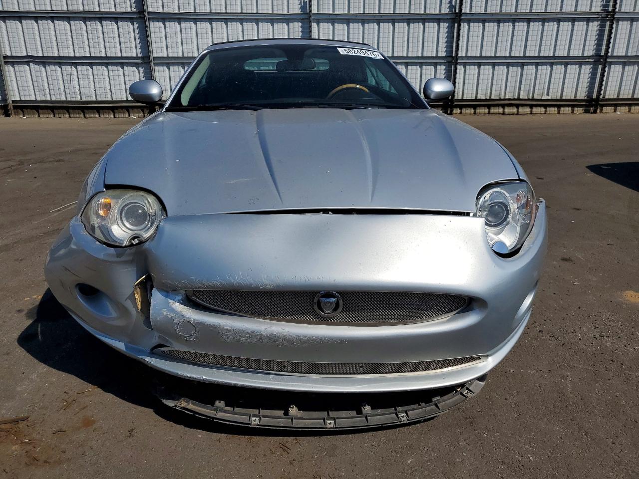 2007 Jaguar Xk Silver vin: SAJWA44B475B13218