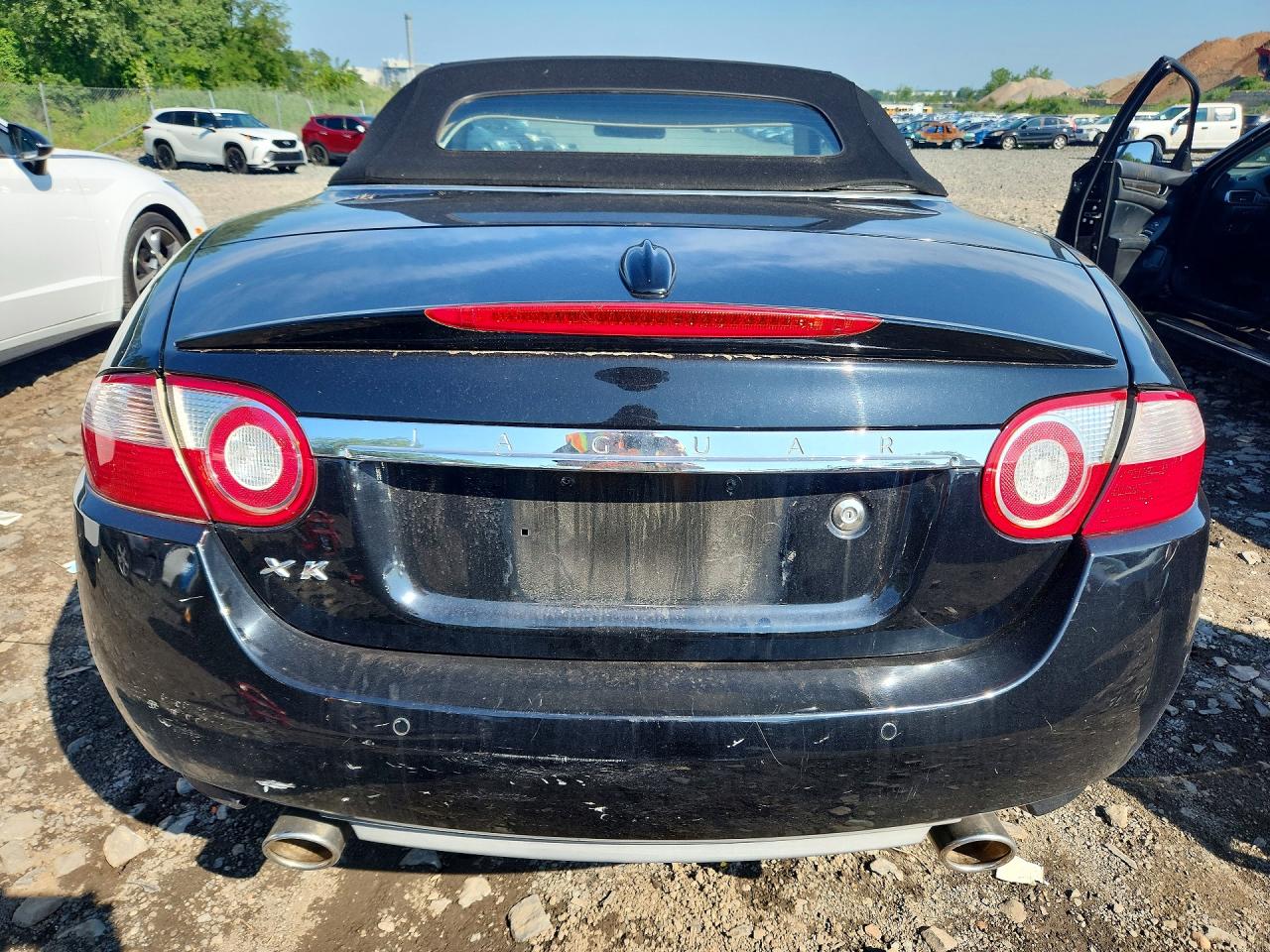 2009 Jaguar Xk Black vin: SAJWA44B495B28448