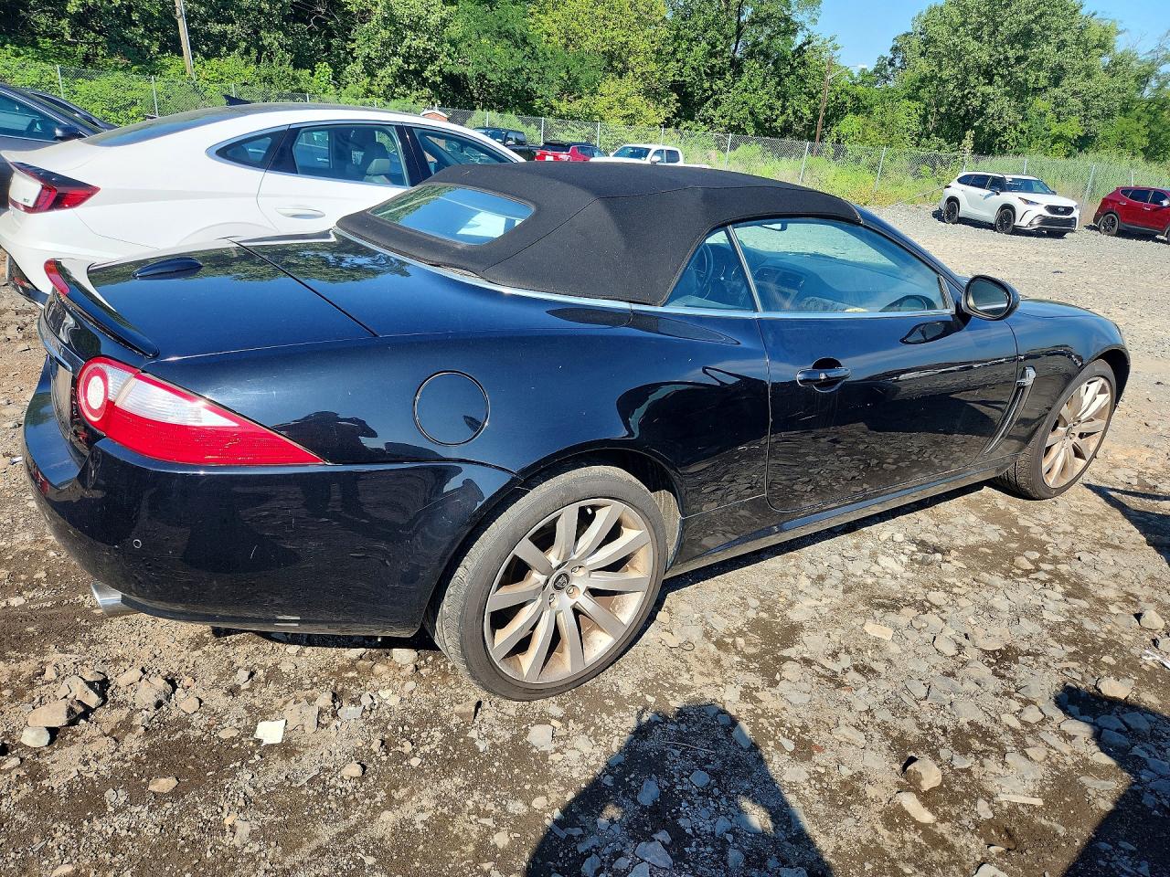 2009 Jaguar Xk Black vin: SAJWA44B495B28448