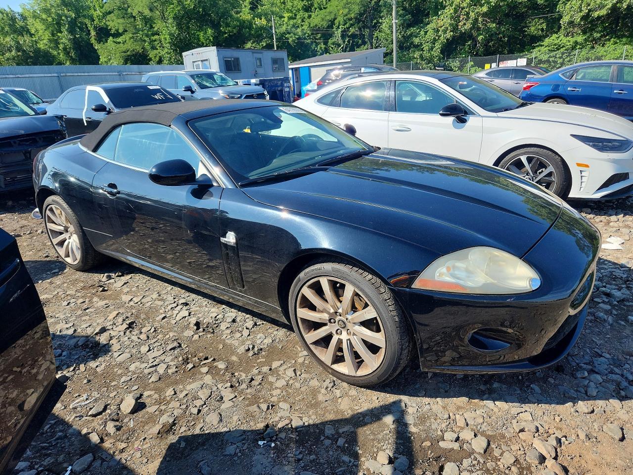 2009 Jaguar Xk Black vin: SAJWA44B495B28448