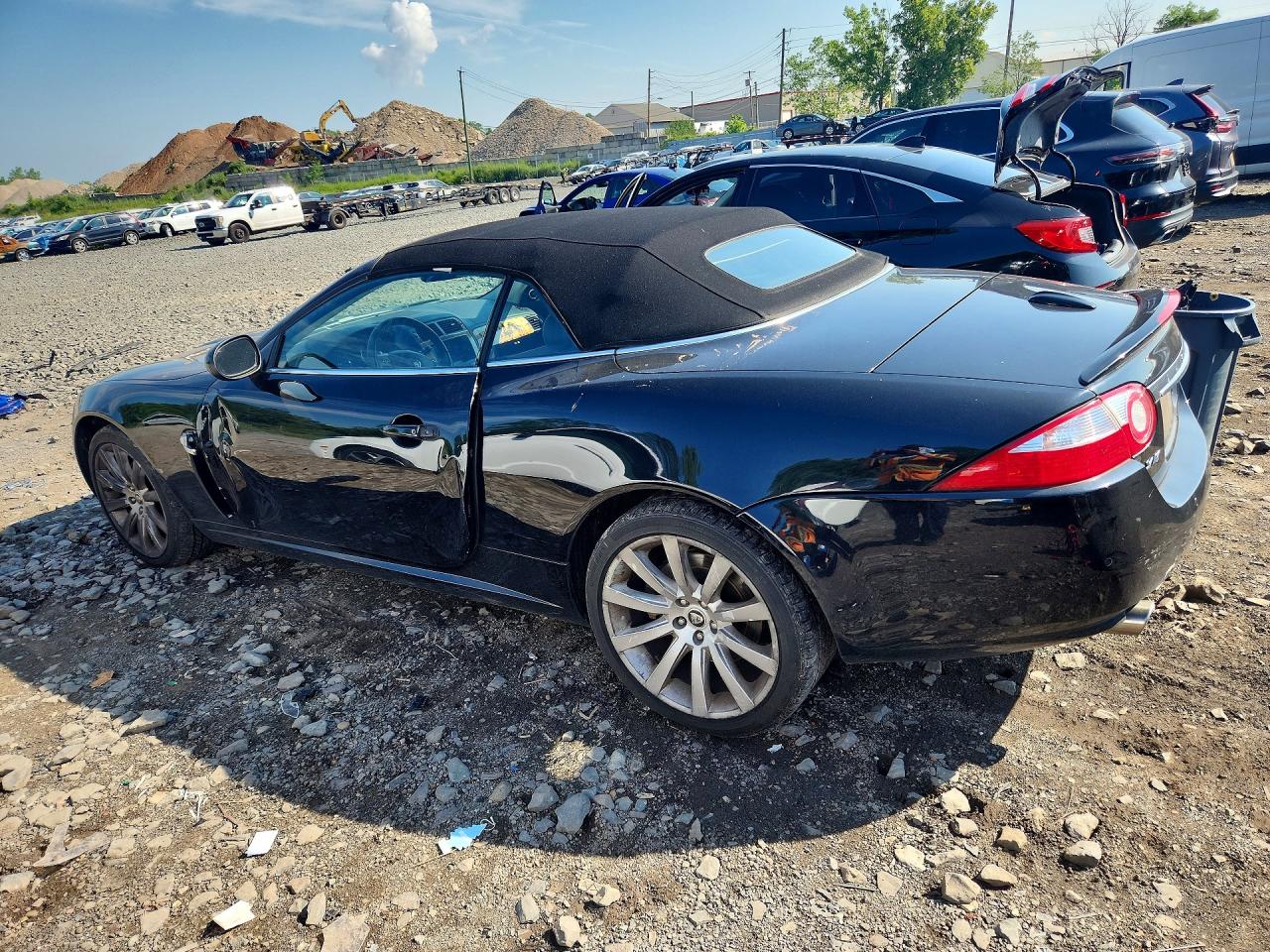 2009 Jaguar Xk Black vin: SAJWA44B495B28448