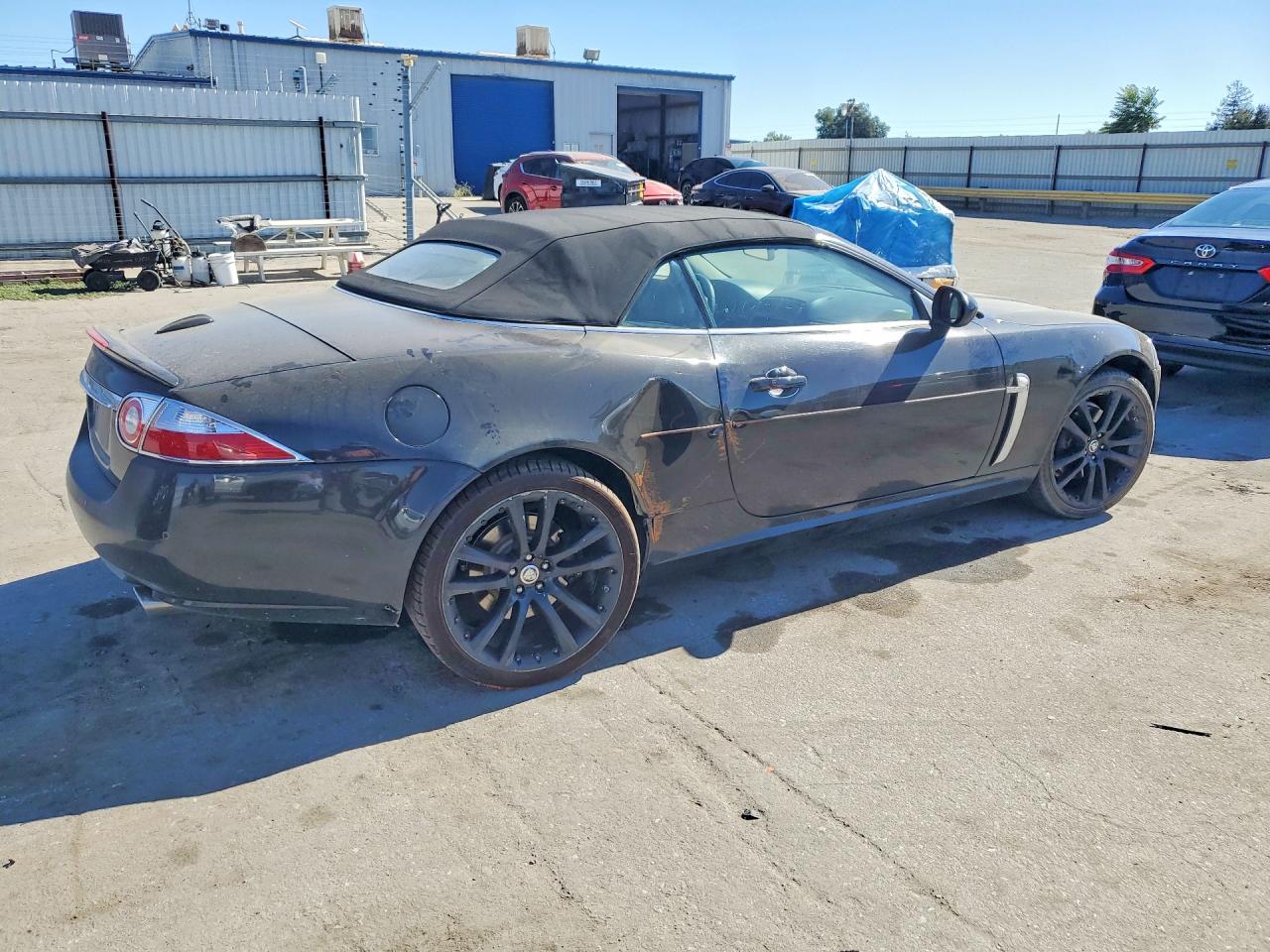 2009 Jaguar Xk Black vin: SAJWA44B695B30797