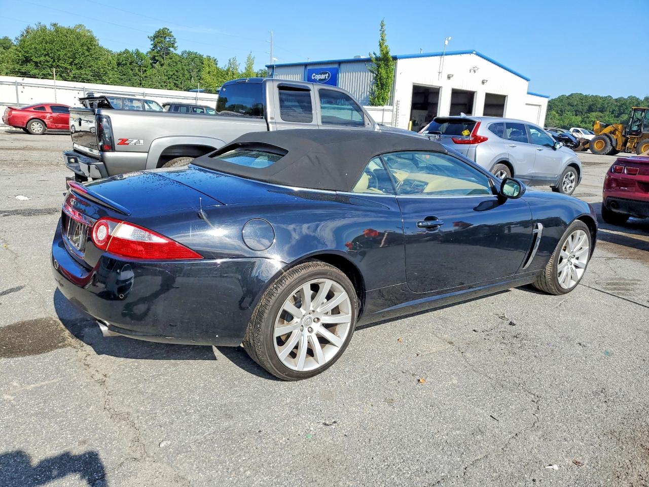2007 Jaguar Xk Black vin: SAJWA44B875B10371