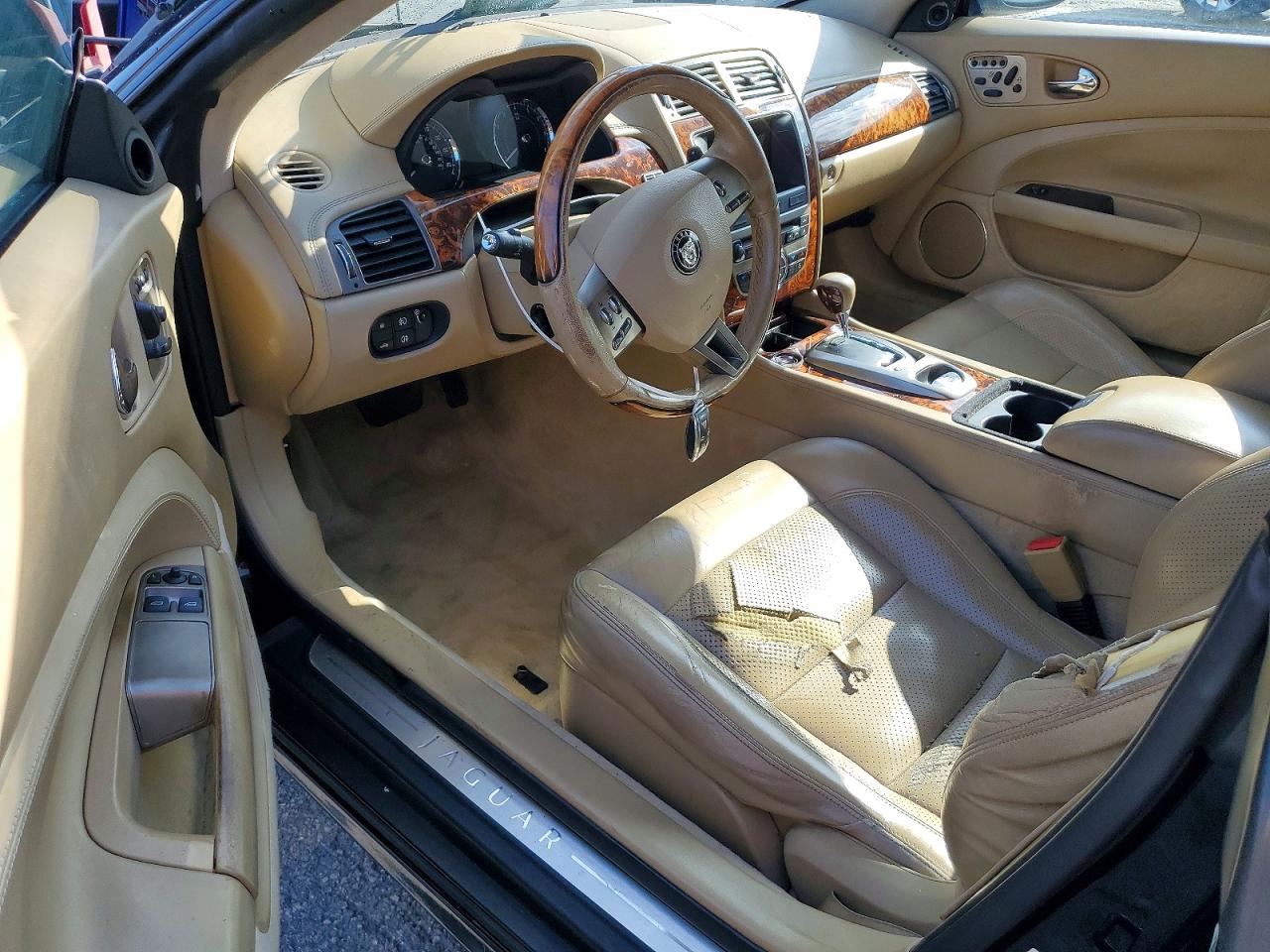 2007 Jaguar Xk Black vin: SAJWA44B875B10371