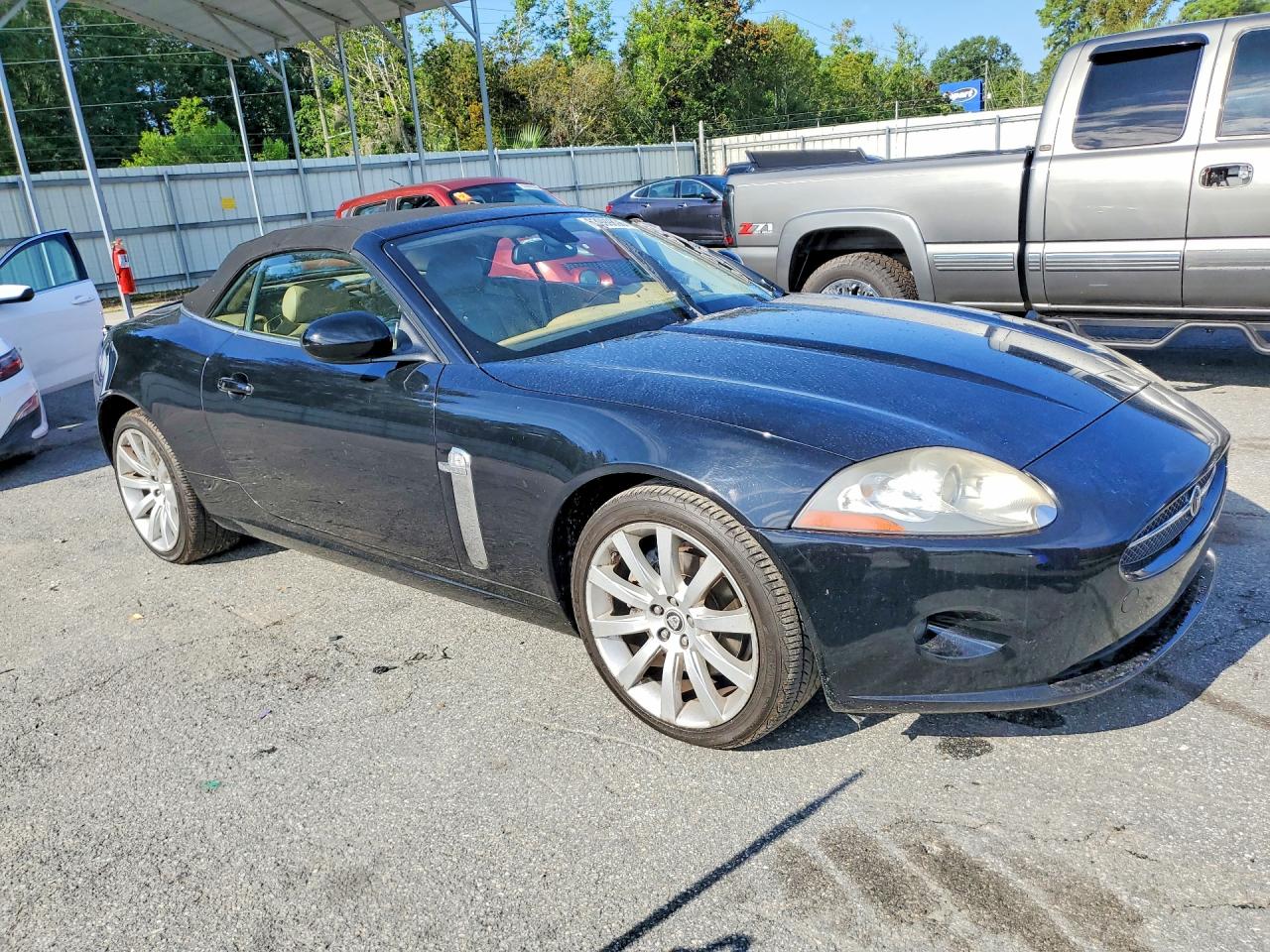 2007 Jaguar Xk Black vin: SAJWA44B875B10371