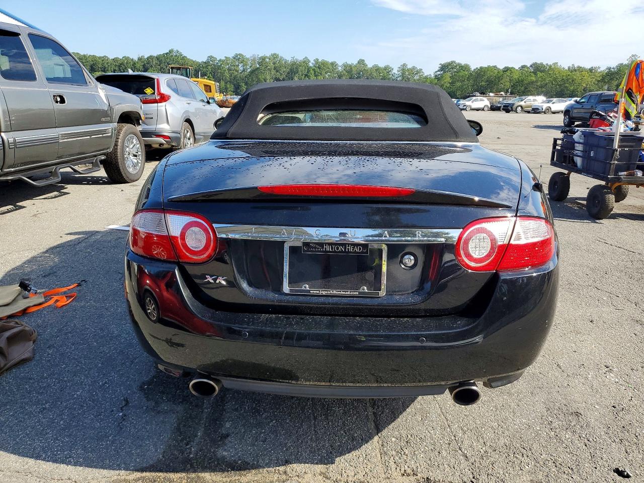 2007 Jaguar Xk Black vin: SAJWA44B875B10371