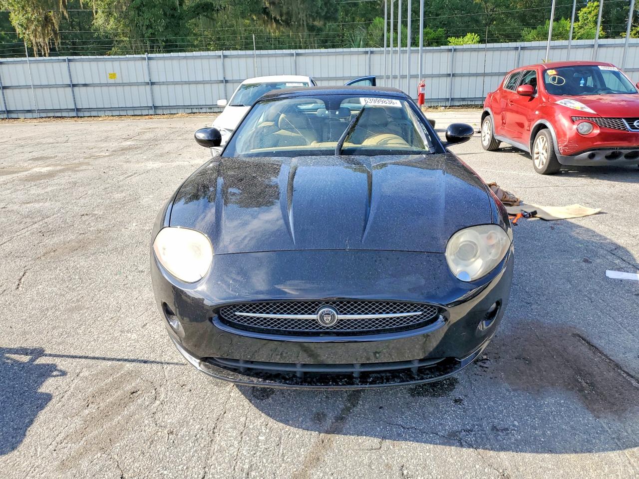 2007 Jaguar Xk Black vin: SAJWA44B875B10371