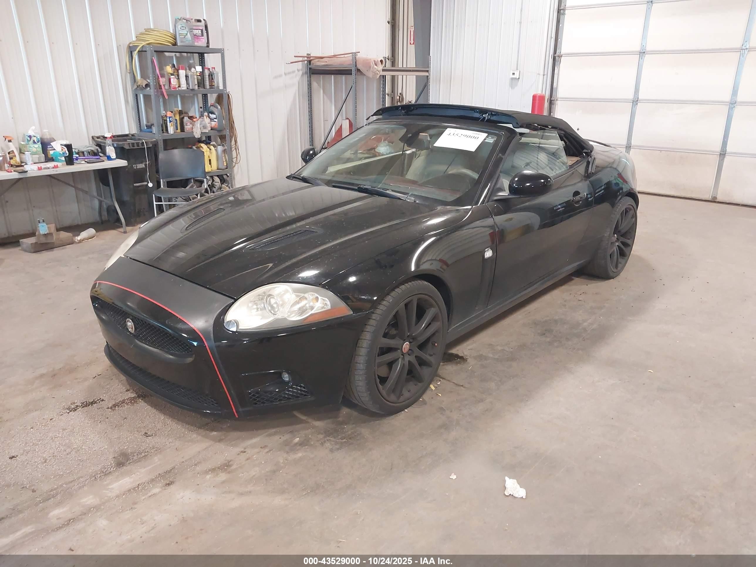 2007 Jaguar Xkr   Black vin: SAJWA44C179B13808
