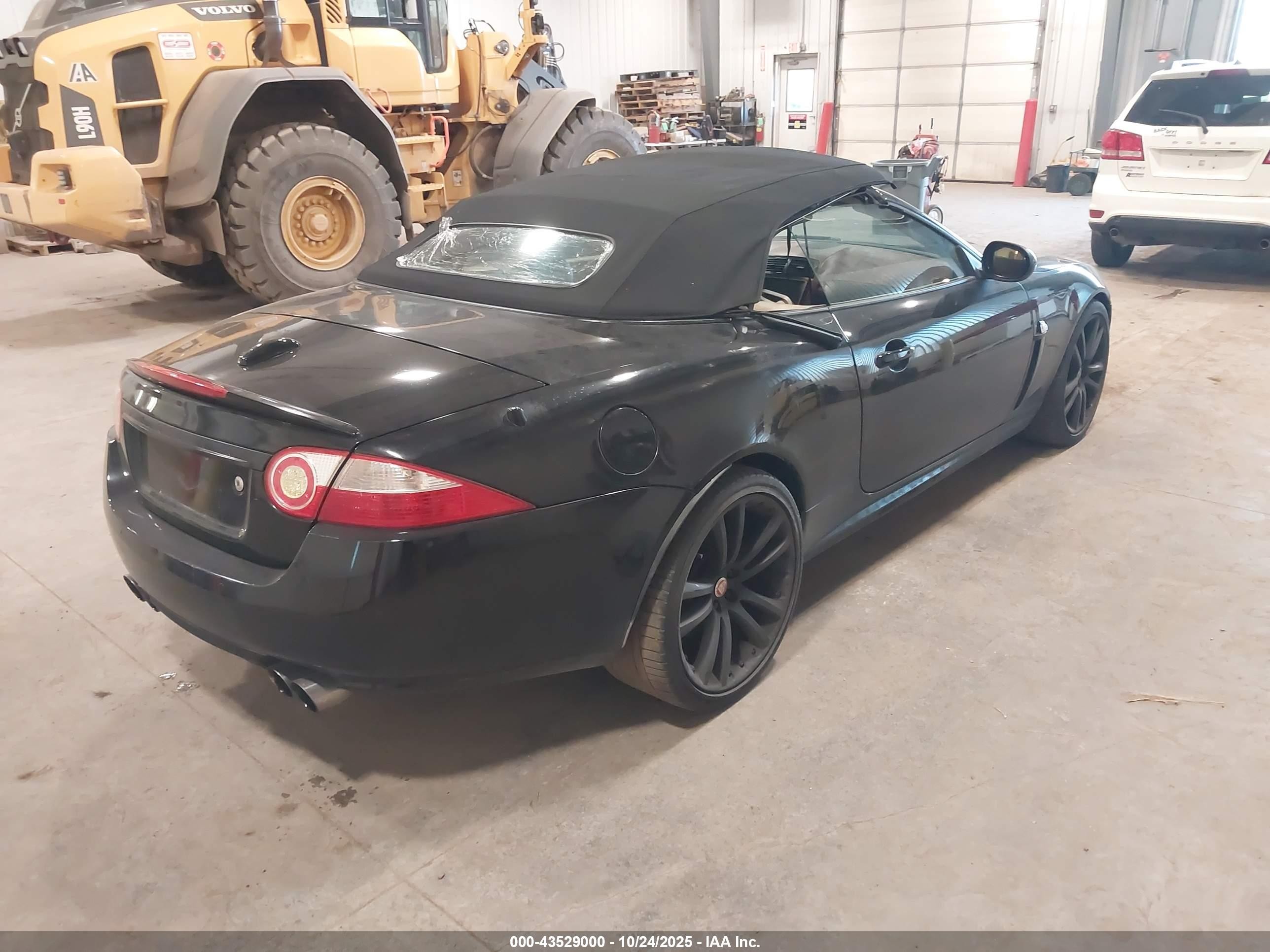 2007 Jaguar Xkr   Black vin: SAJWA44C179B13808