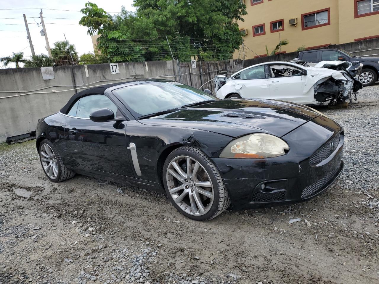 2007 Jaguar Xkr Black vin: SAJWA44C679B17465
