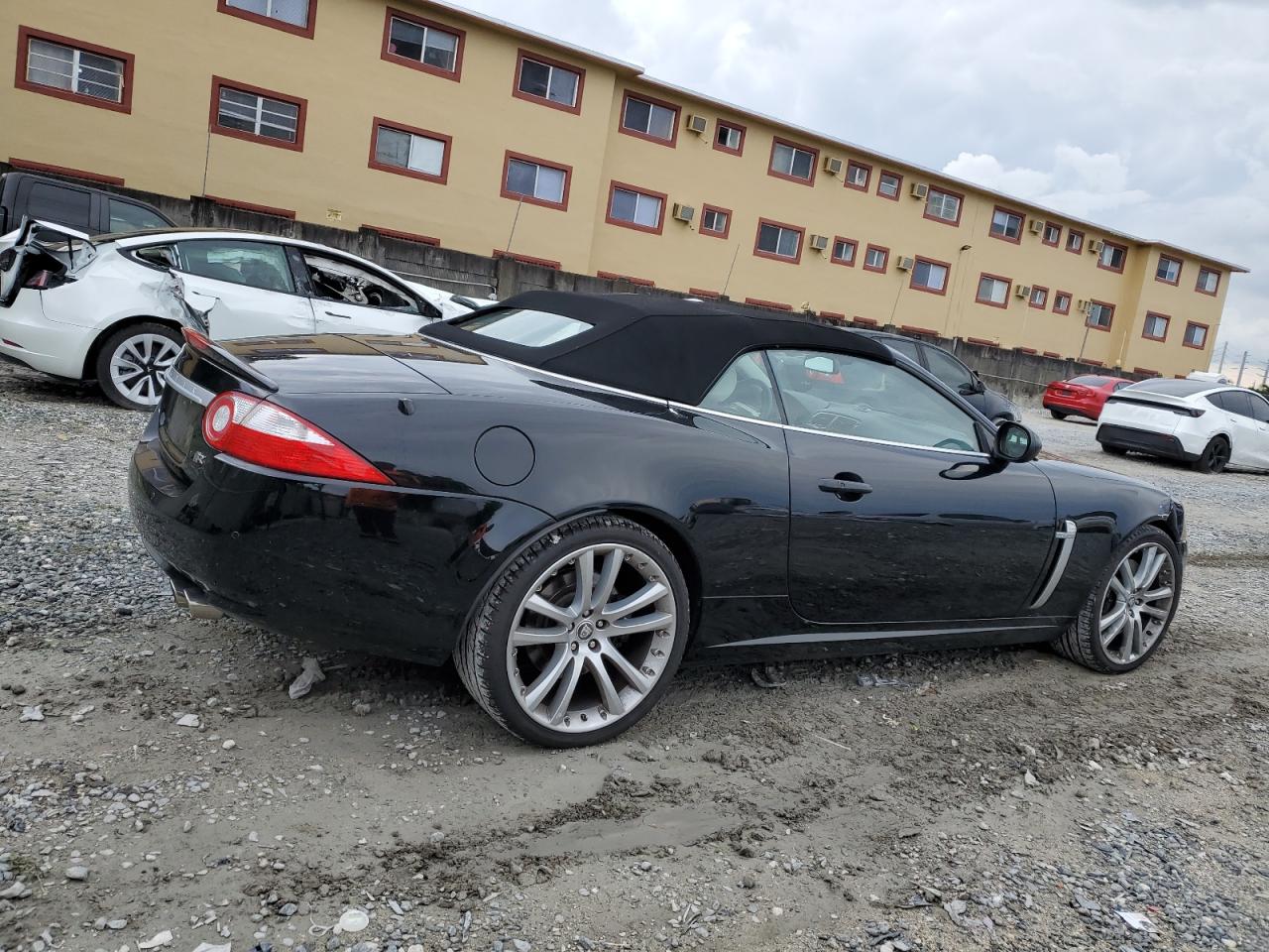 2007 Jaguar Xkr Black vin: SAJWA44C679B17465