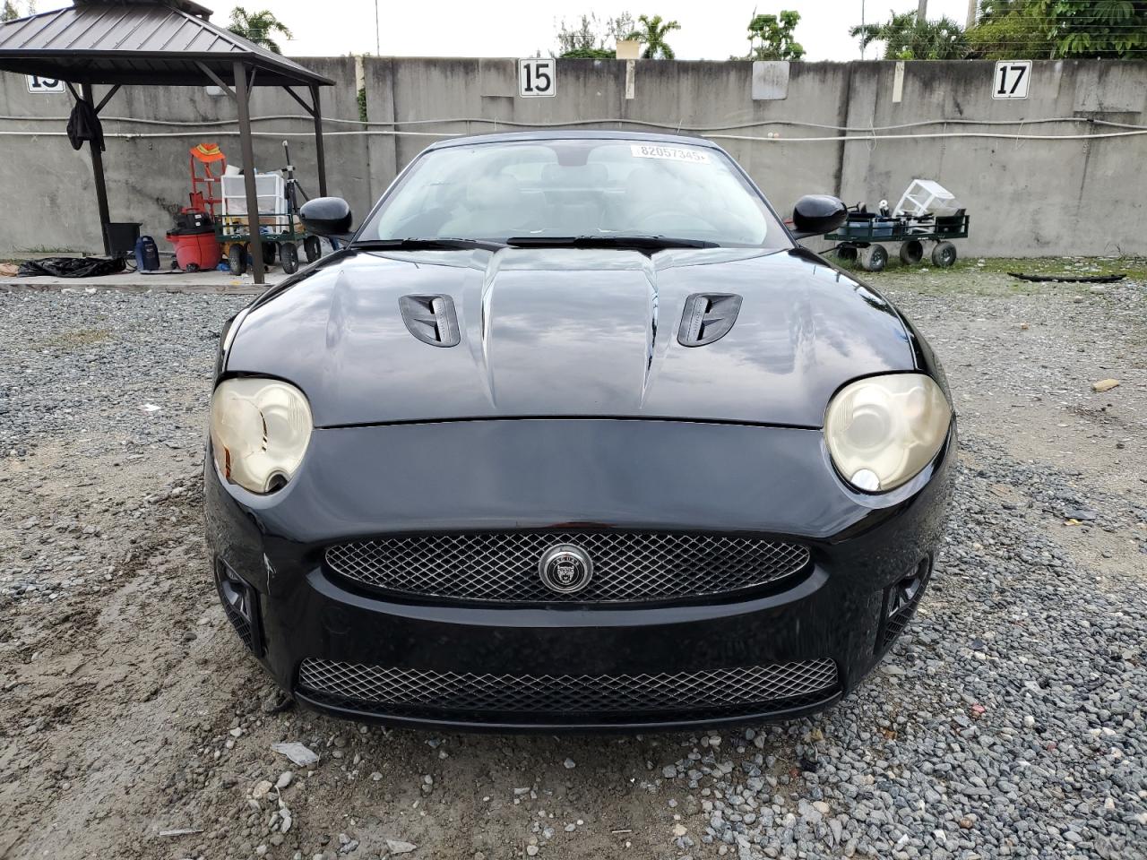 2007 Jaguar Xkr Black vin: SAJWA44C679B17465