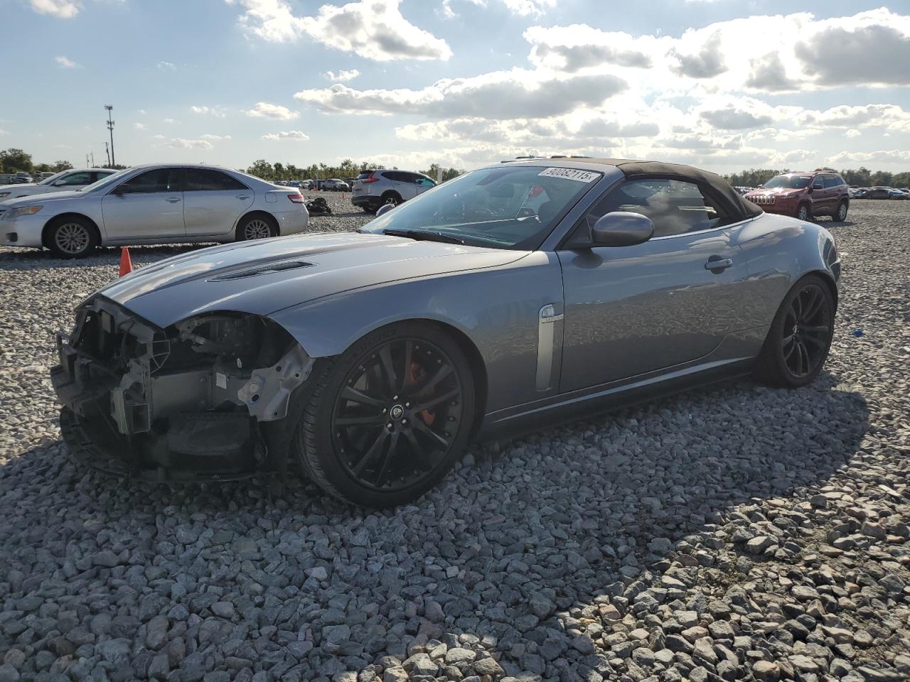 2007 Jaguar Xkr Silver vin: SAJWA44C879B06709