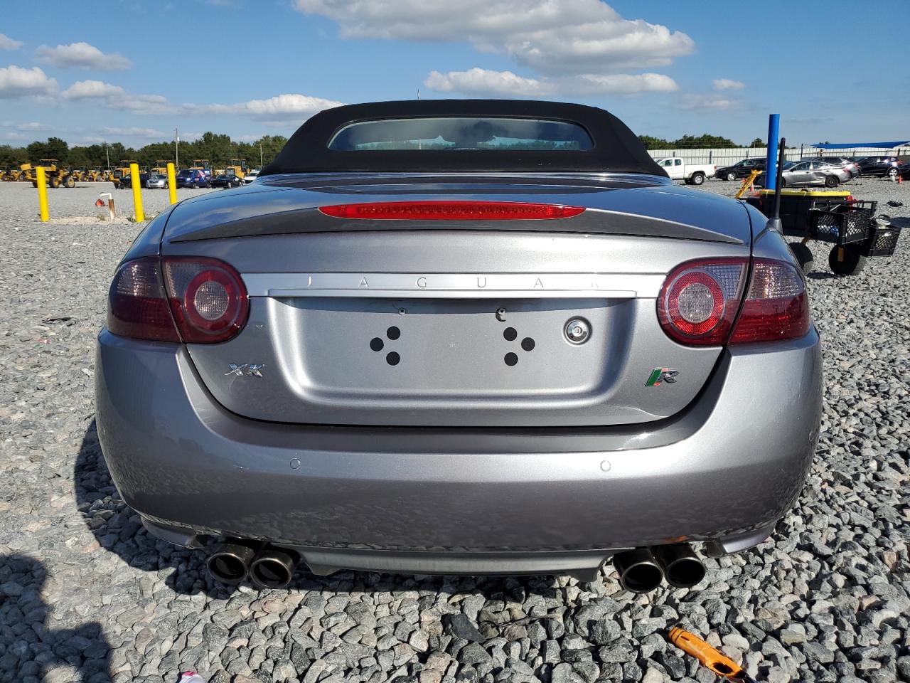 2007 Jaguar Xkr Silver vin: SAJWA44C879B06709
