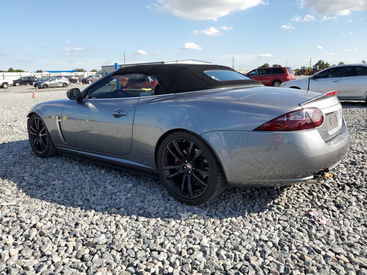 2007 Jaguar Xkr Silver vin: SAJWA44C879B06709