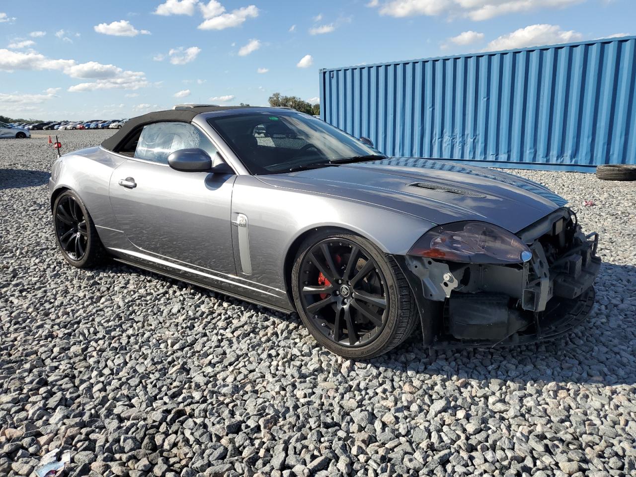 2007 Jaguar Xkr Silver vin: SAJWA44C879B06709
