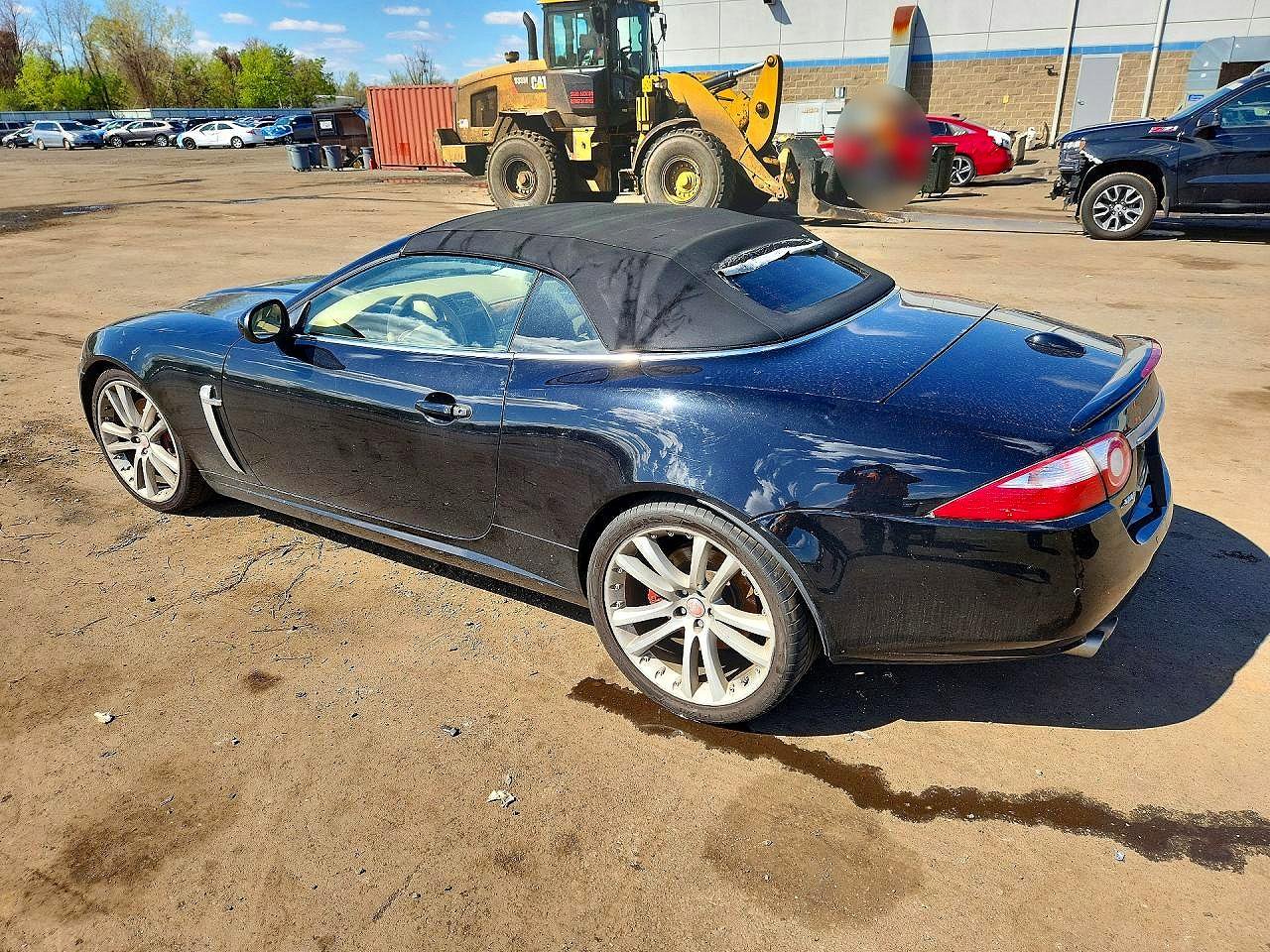 2007 Jaguar Xkr Black vin: SAJWA44C979B12387