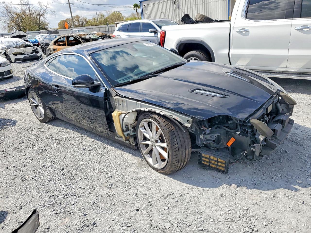 2010 Jaguar Xkr Черный vin: SAJWA4DC0AMB34220