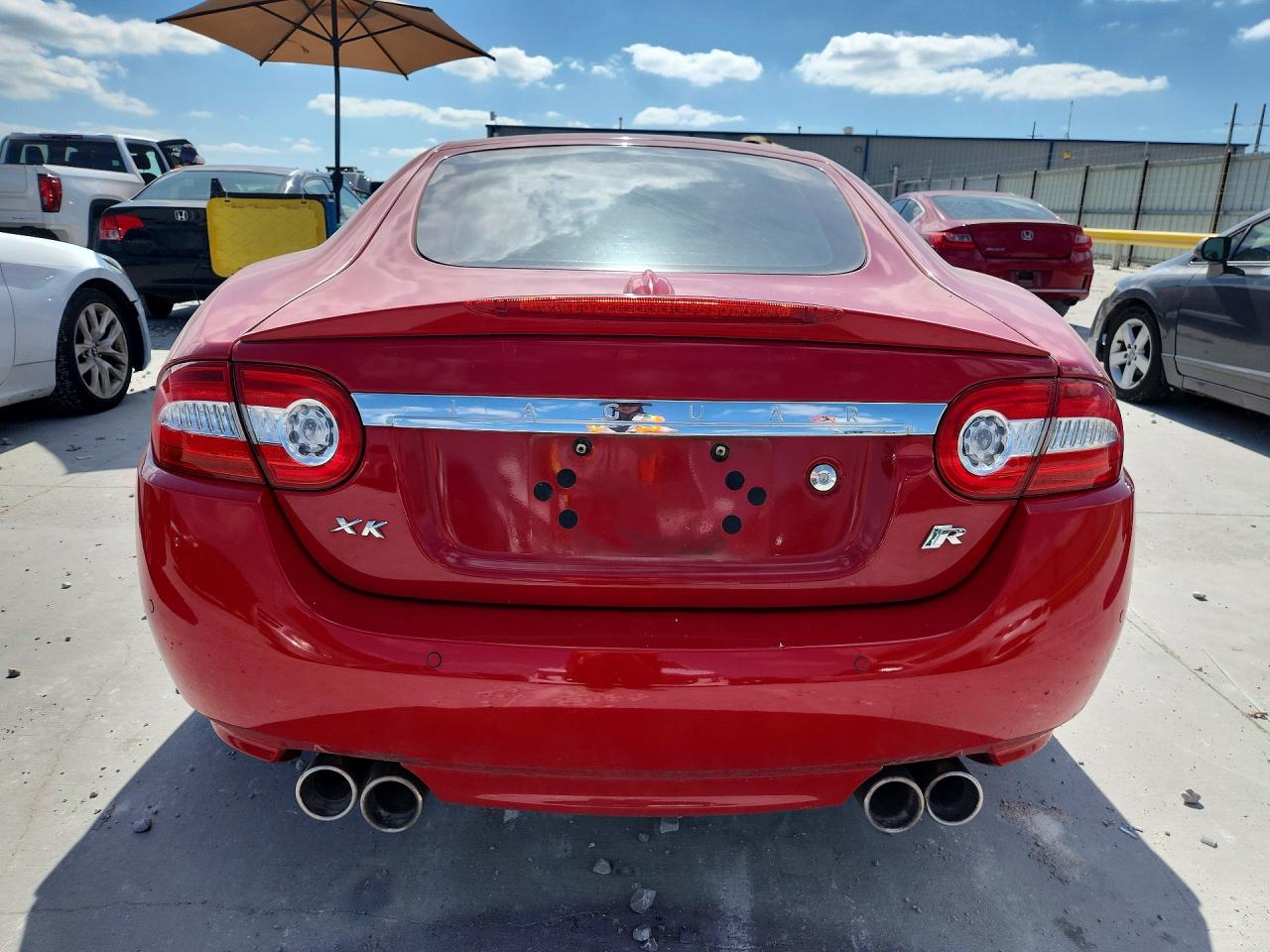 2011 Jaguar Xkr Red vin: SAJWA4DC1BMB41341