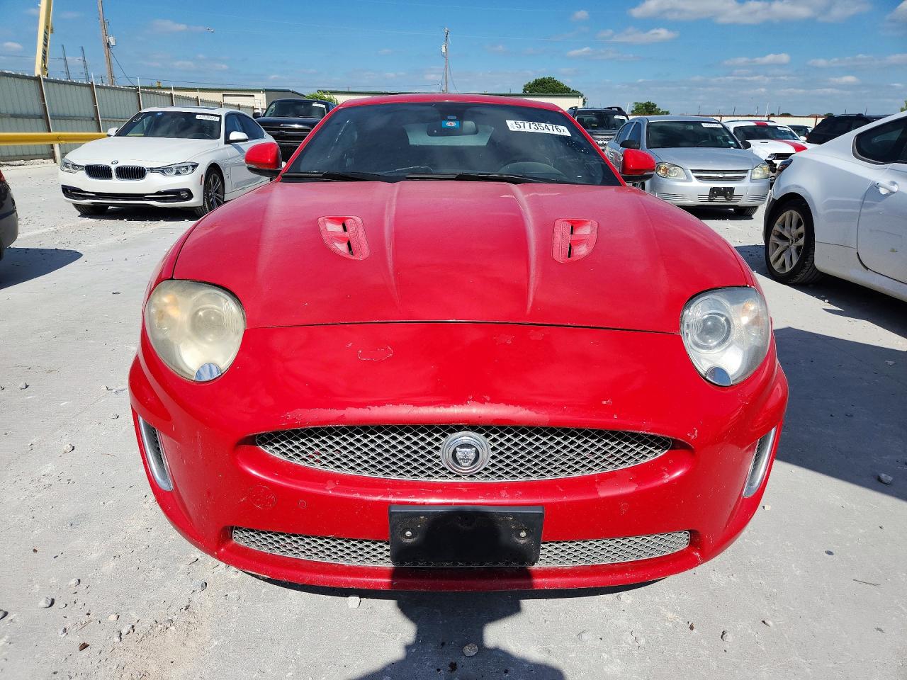 2011 Jaguar Xkr Red vin: SAJWA4DC1BMB41341