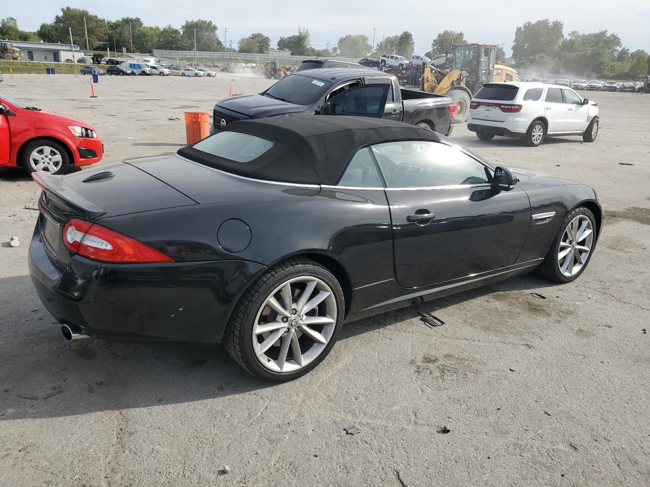 2014 Jaguar Xk Black vin: SAJWA4EB2ELB52641