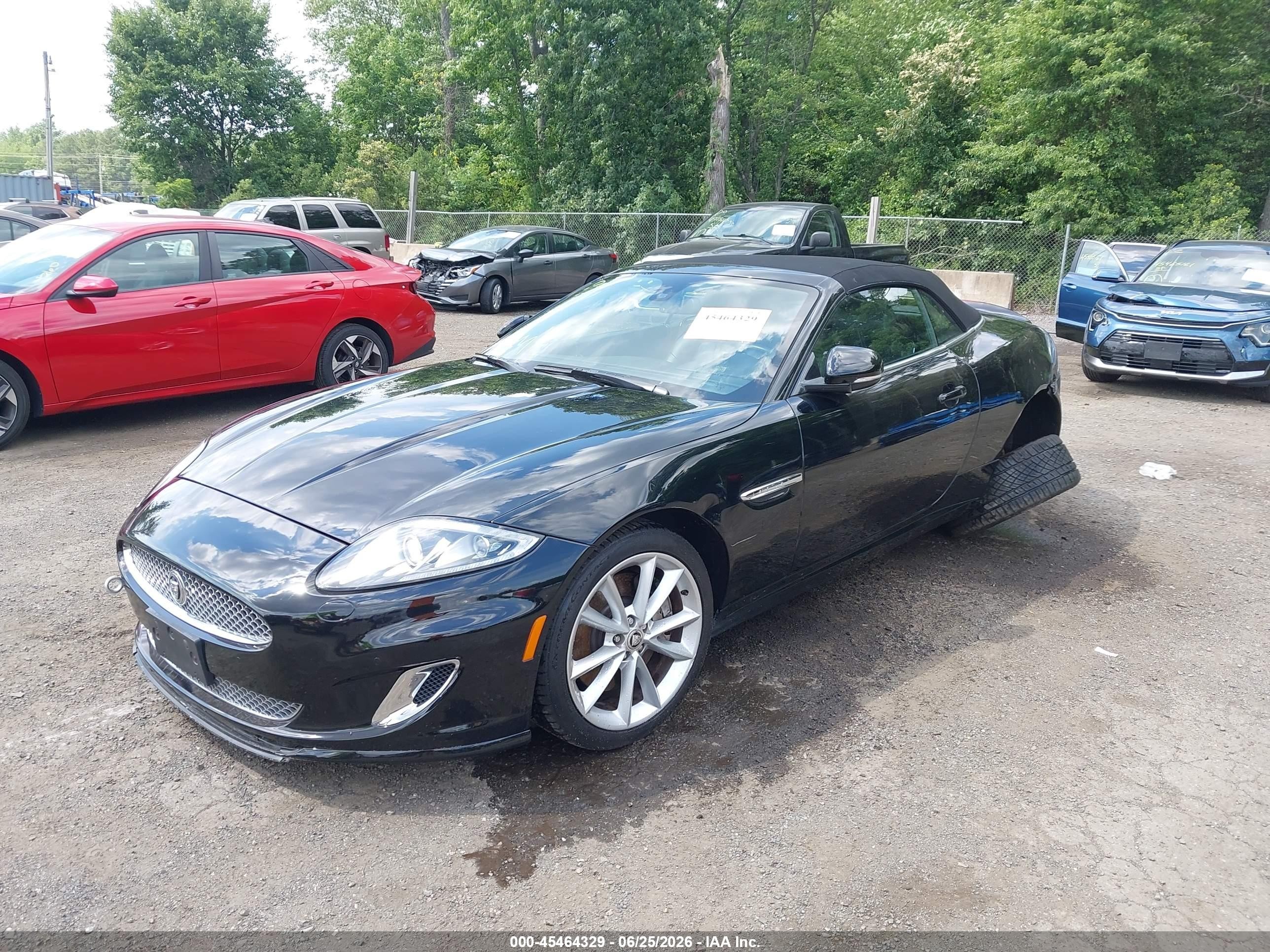 2013 Jaguar Xk Touring Black vin: SAJWA4EB9DLB50514