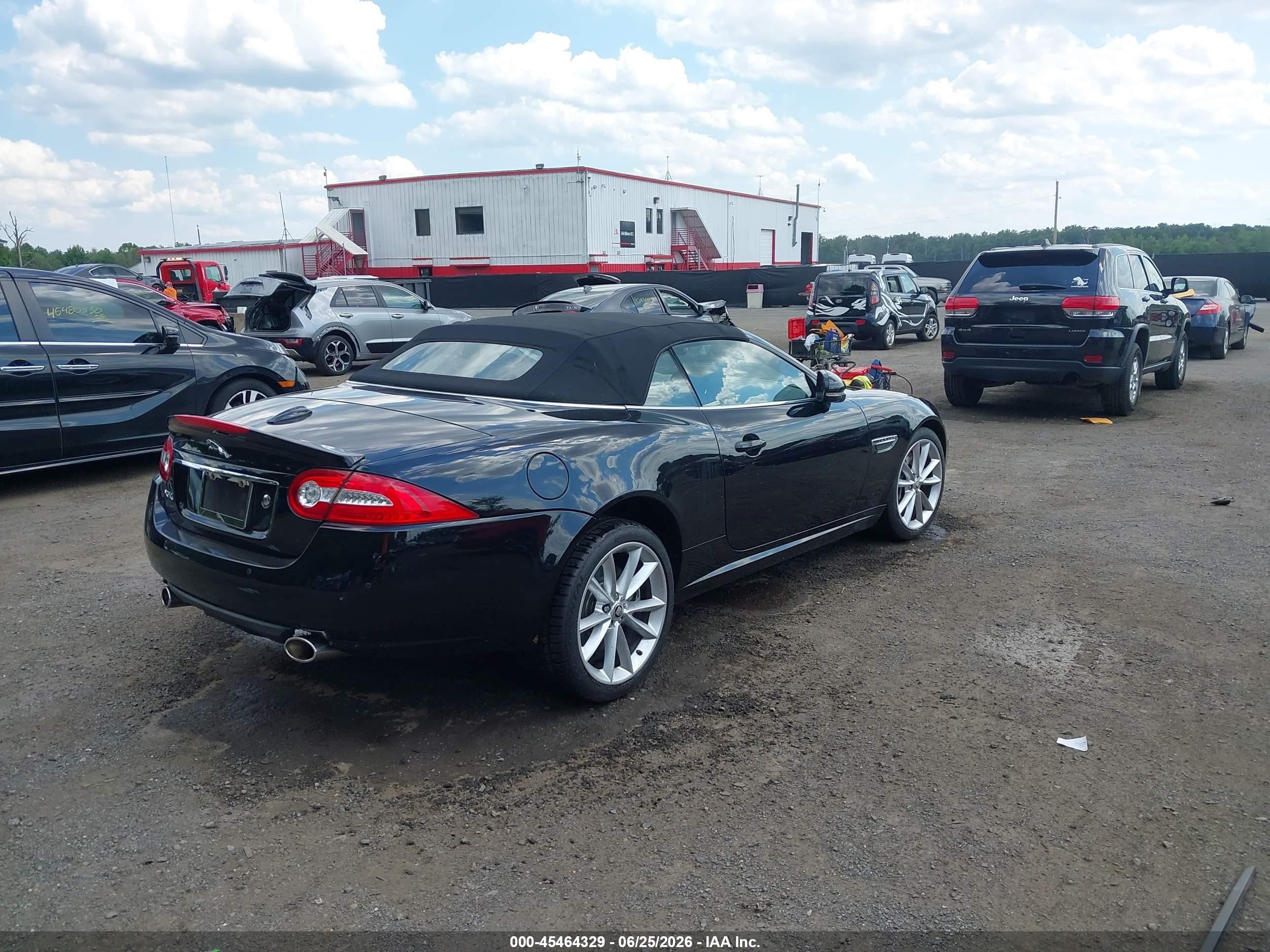 2013 Jaguar Xk Touring Black vin: SAJWA4EB9DLB50514